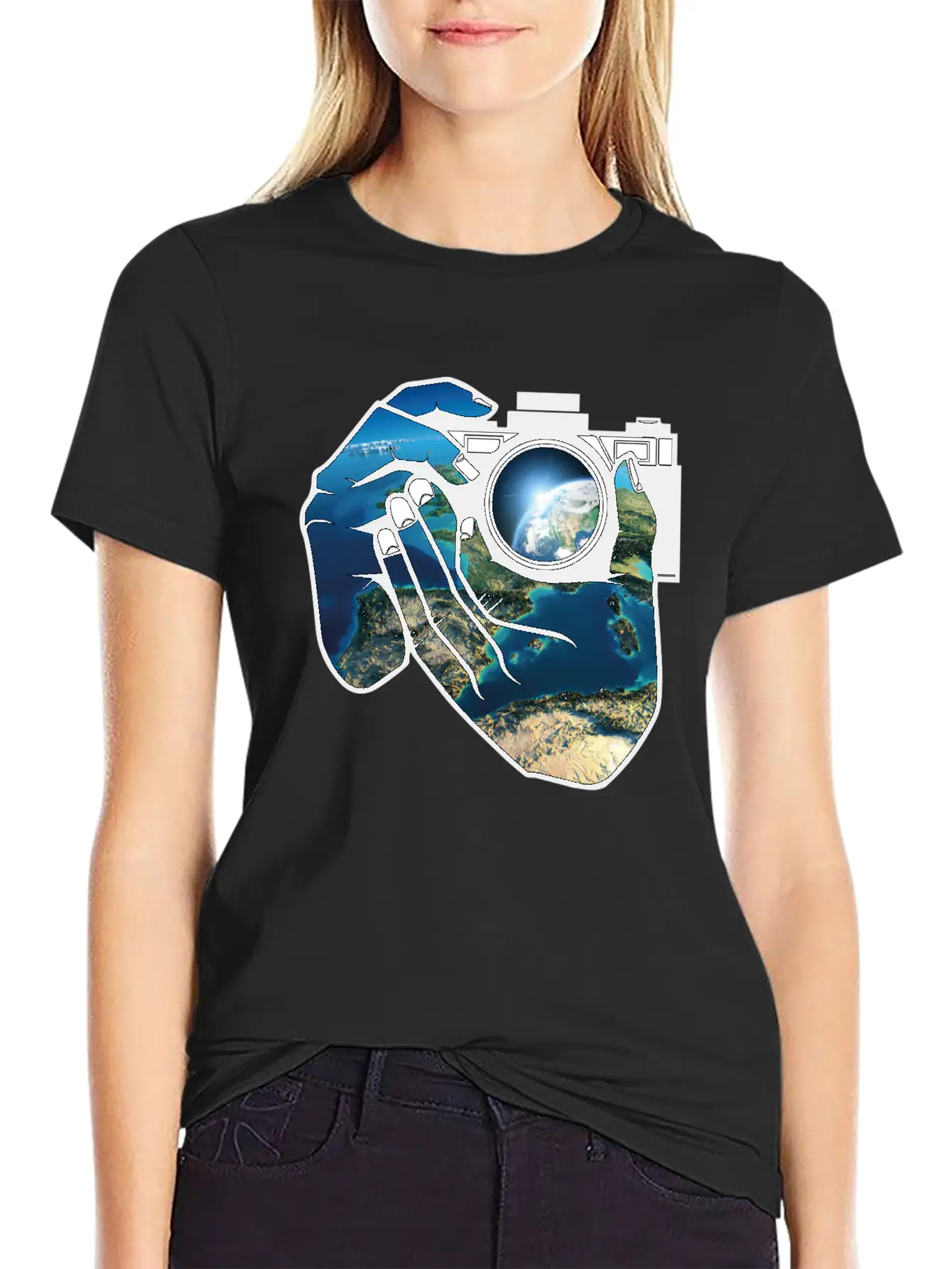 Camera Timeless Short Sleeve Tee – Comfy And Minimalist Design