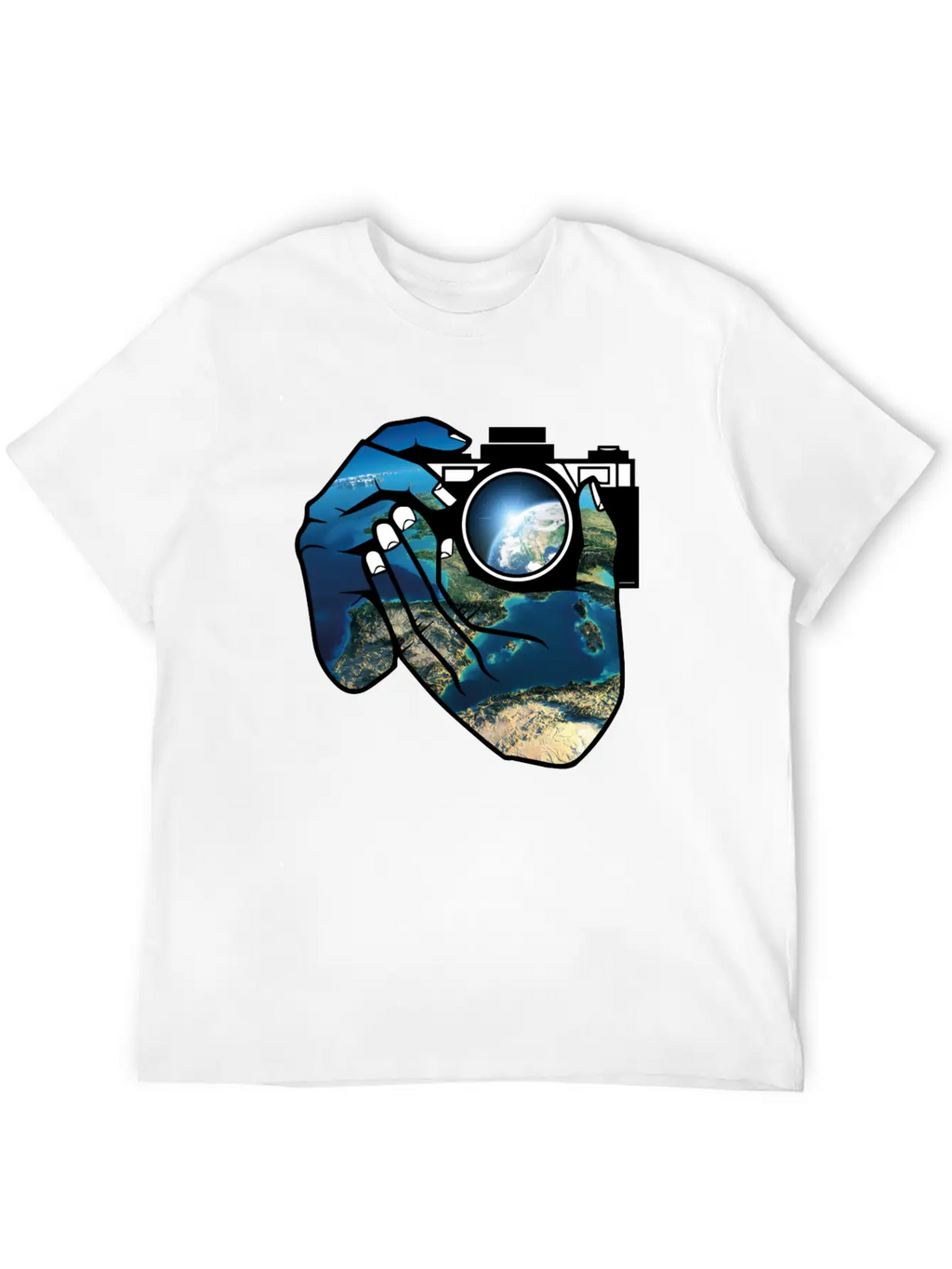 Camera Timeless Short Sleeve Tee – Comfy And Minimalist Design