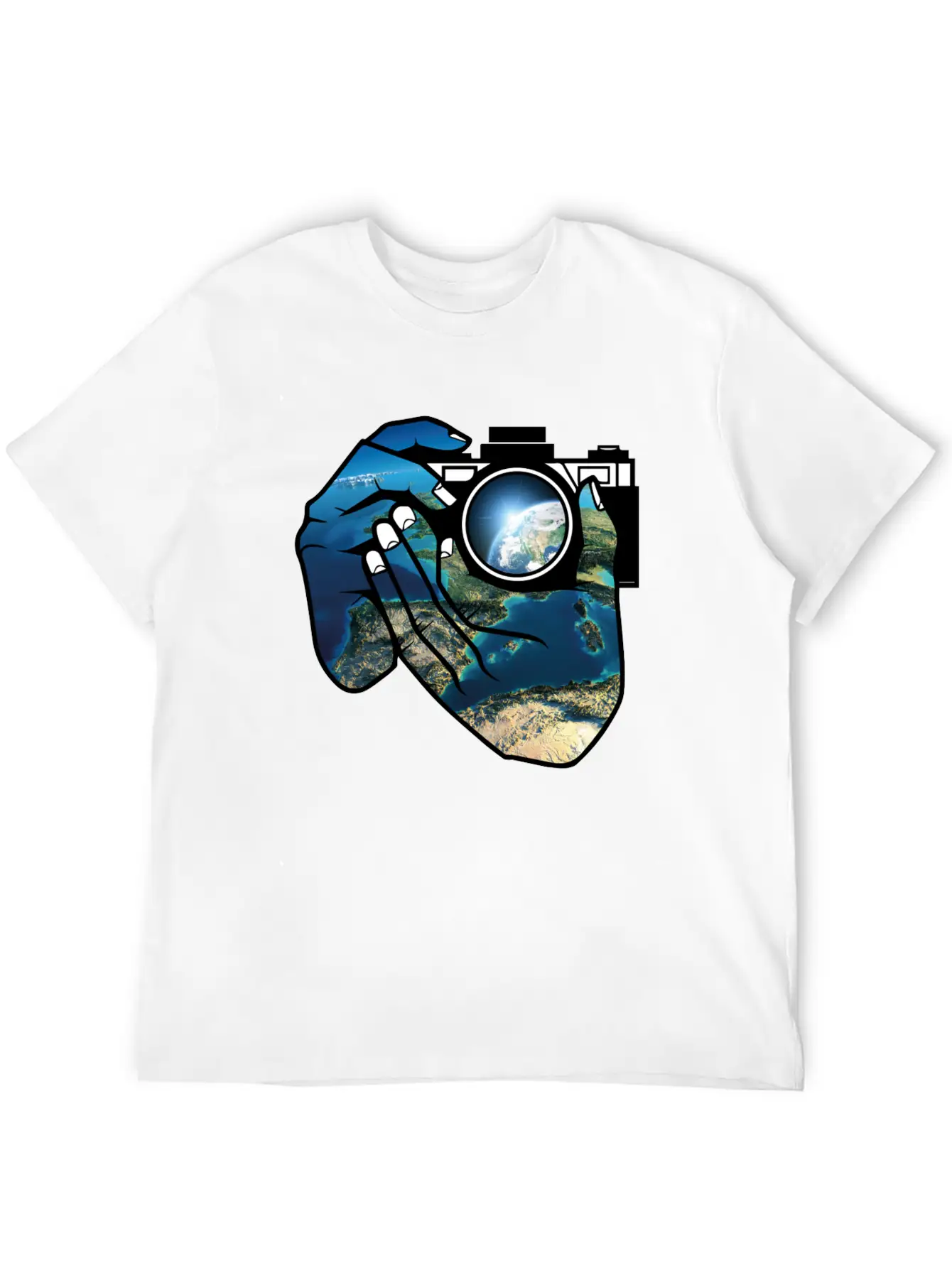 Camera Timeless Short Sleeve Tee – Comfy And Minimalist Design