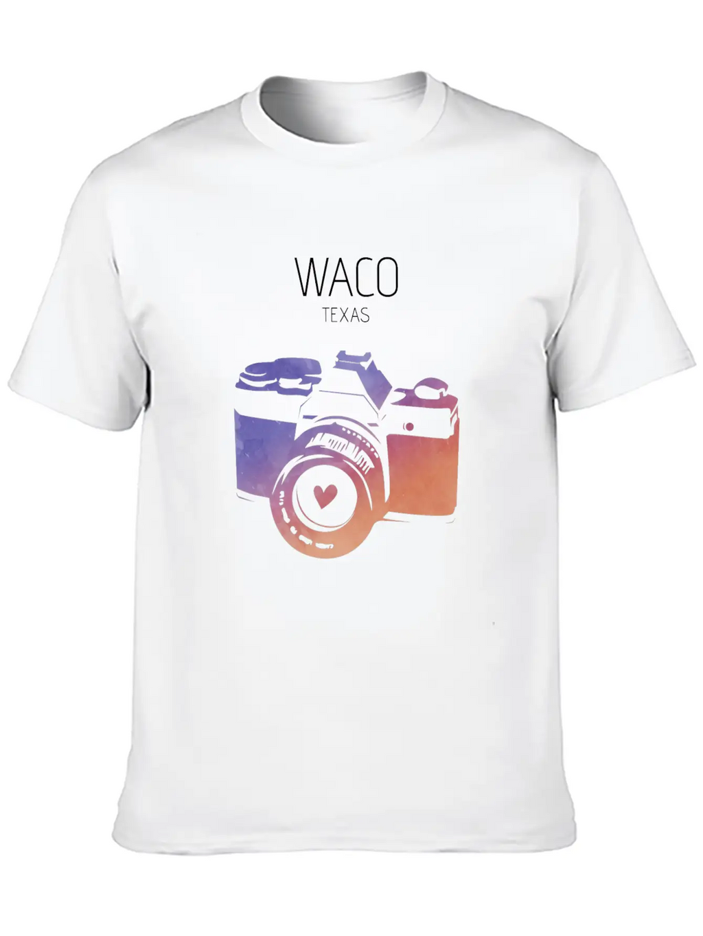 Camera Waco Timeless Short Sleeve Tee – Comfy And Minimalist Design