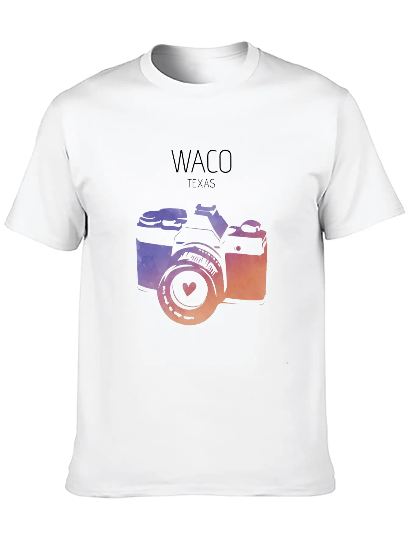 Camera Waco Timeless Short Sleeve Tee – Comfy And Minimalist Design