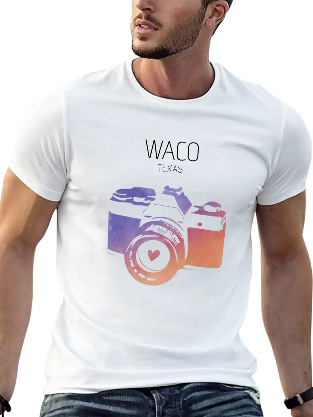 Camera Waco Timeless Short Sleeve Tee – Comfy And Minimalist Design