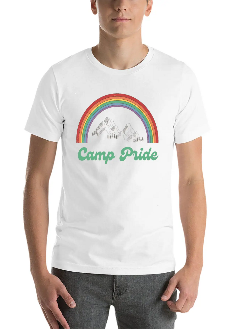 Camp Pride Unisex Casual T-Shirt – Clean Design For Daily Comfort