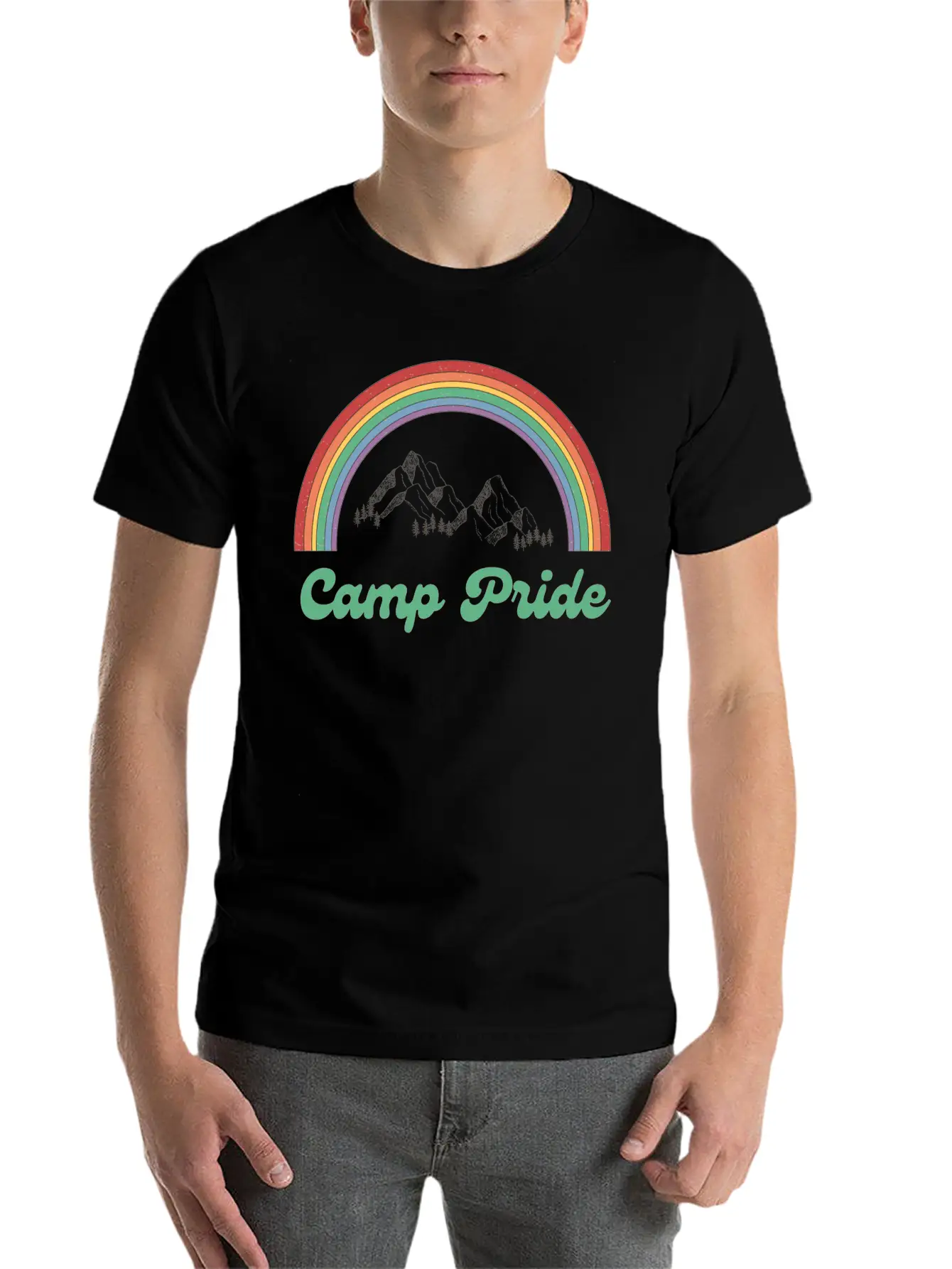 Camp Pride Unisex Casual T-Shirt – Clean Design For Daily Comfort