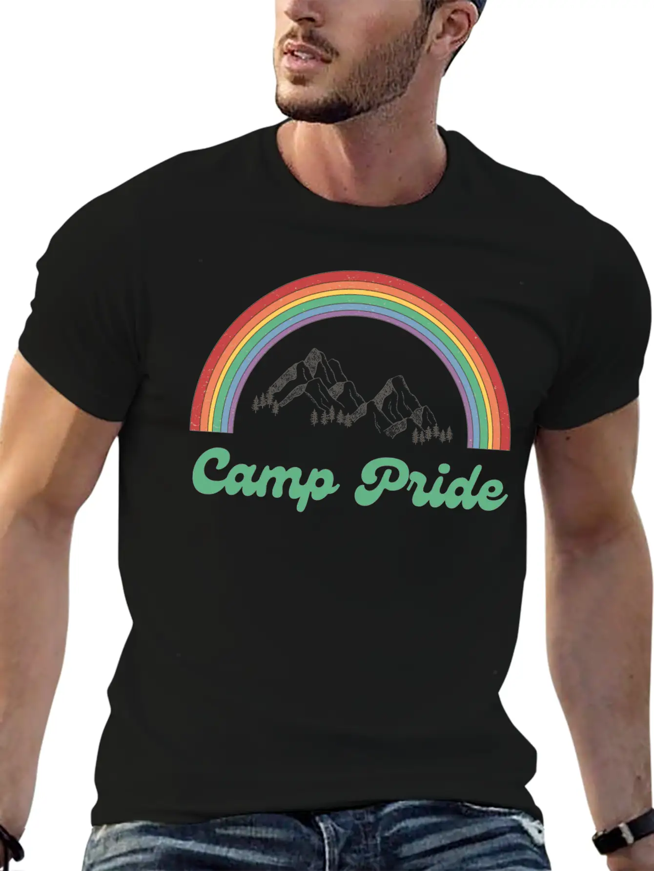 Camp Pride Unisex Casual T-Shirt – Clean Design For Daily Comfort