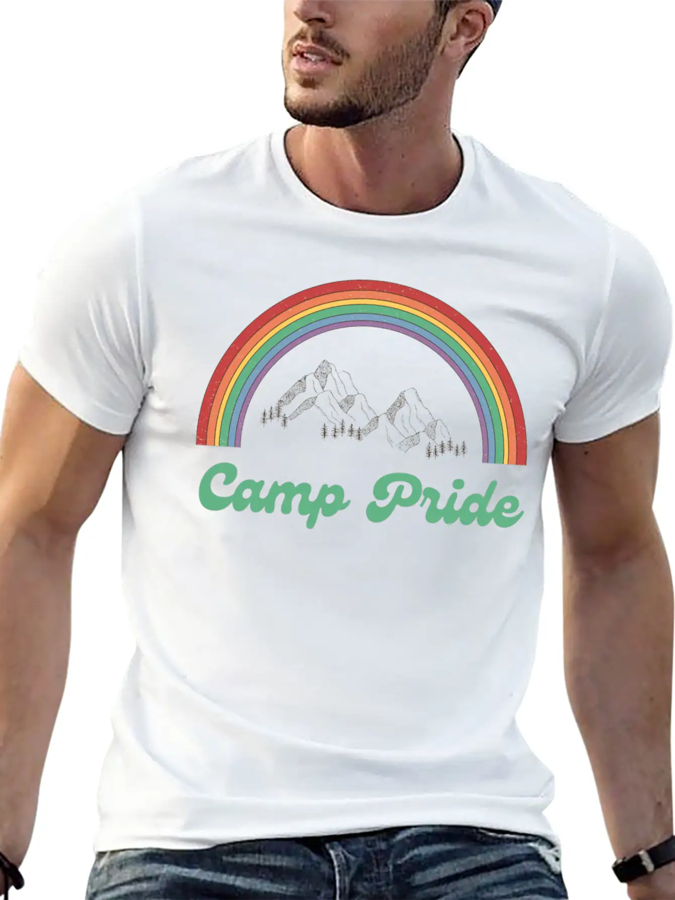 Camp Pride Unisex Casual T-Shirt – Clean Design For Daily Comfort