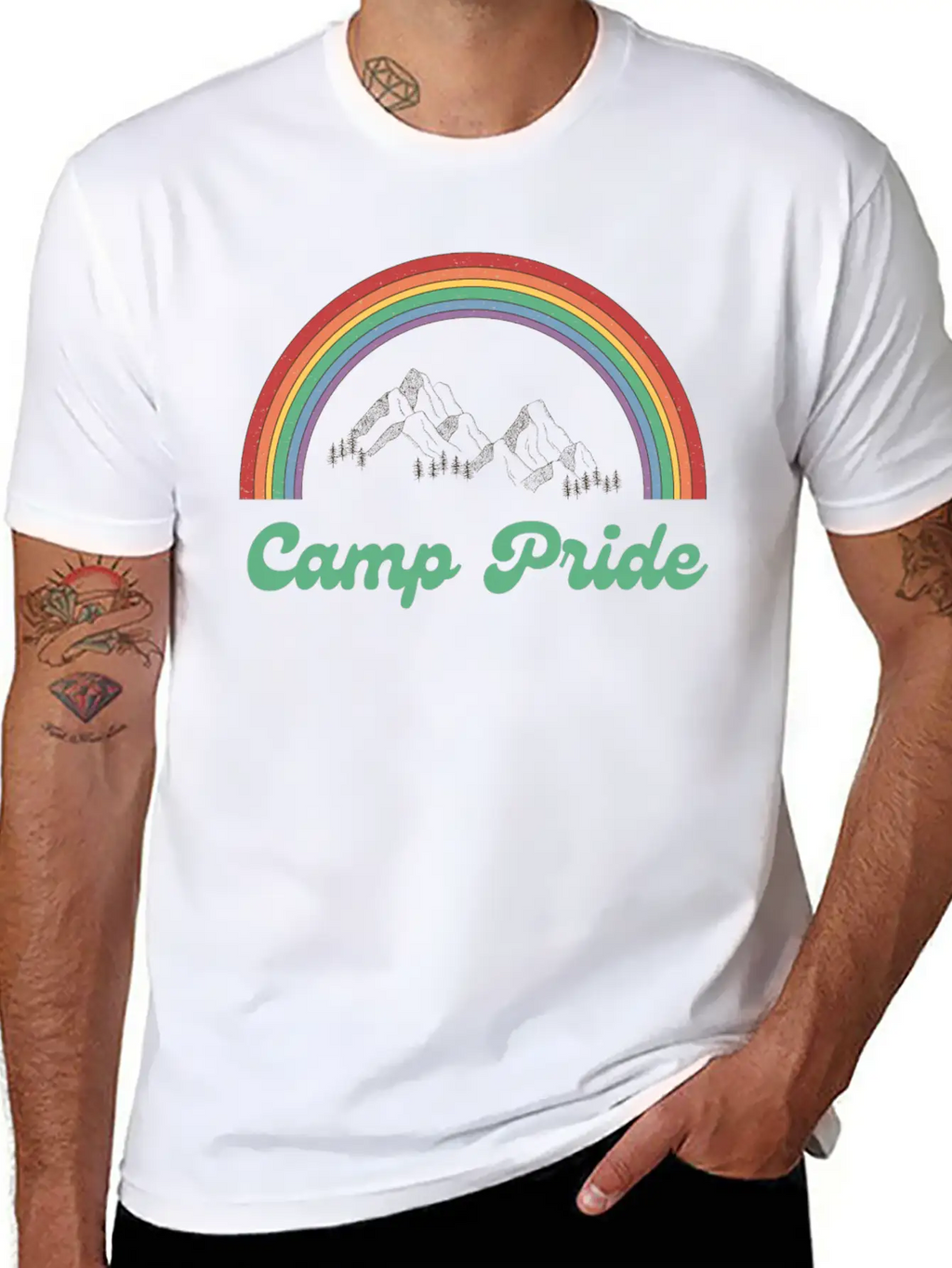 Camp Pride Unisex Casual T-Shirt – Clean Design For Daily Comfort
