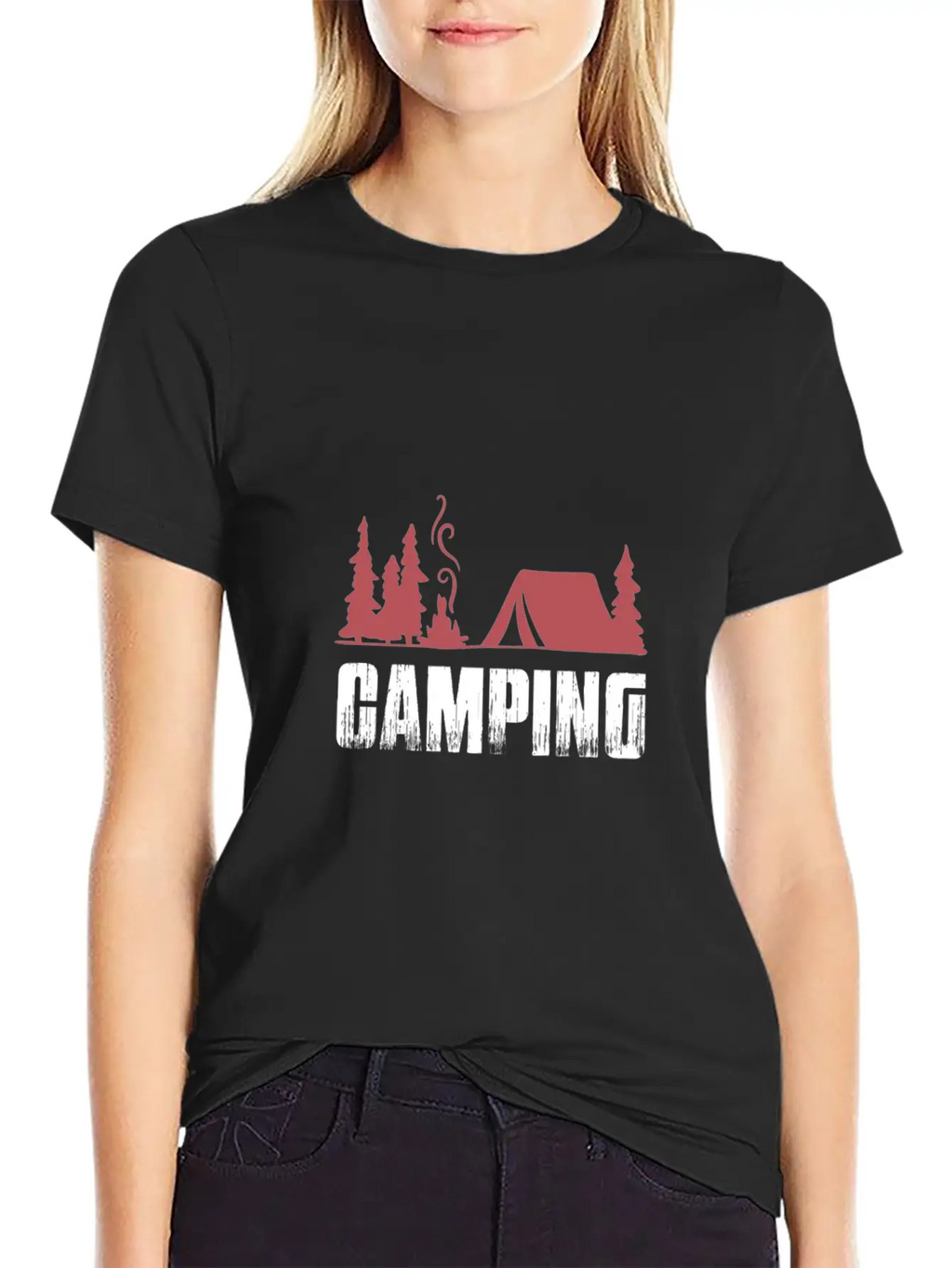 Camping Camping Camping Classic Cotton Tee – Unisex Comfort For Any Season