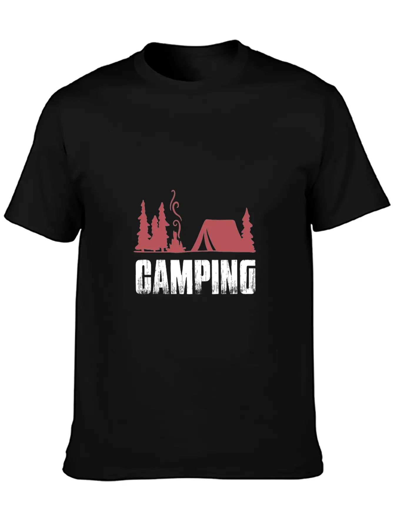 Camping Camping Camping Classic Cotton Tee – Unisex Comfort For Any Season