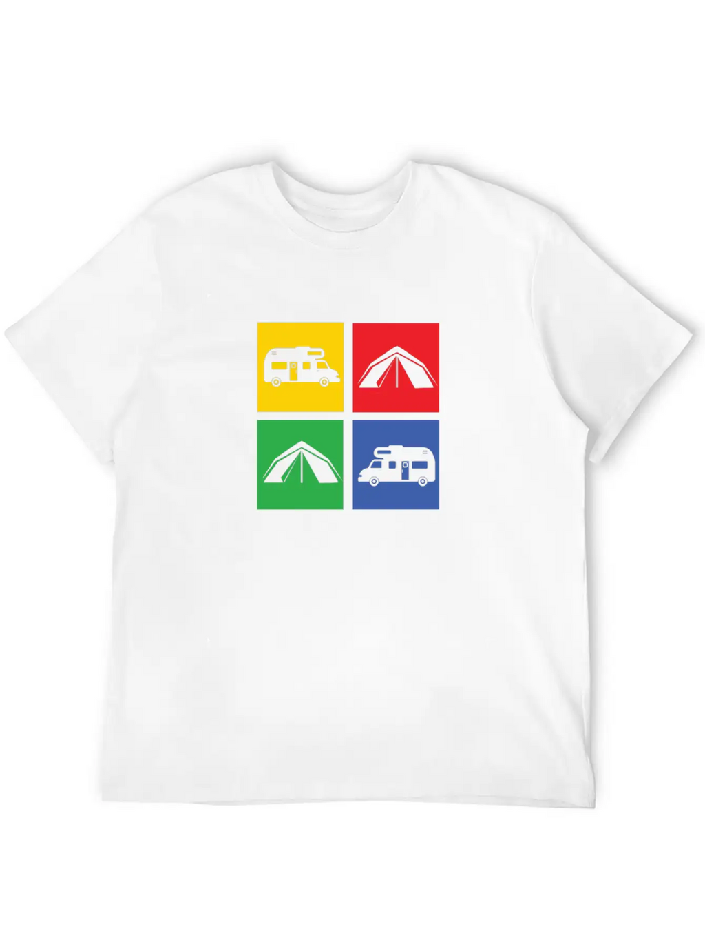 Camping Classic Cotton Tee – Unisex Comfort For Any Season