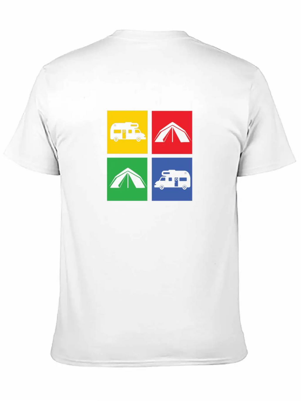 Camping Classic Cotton Tee – Unisex Comfort For Any Season