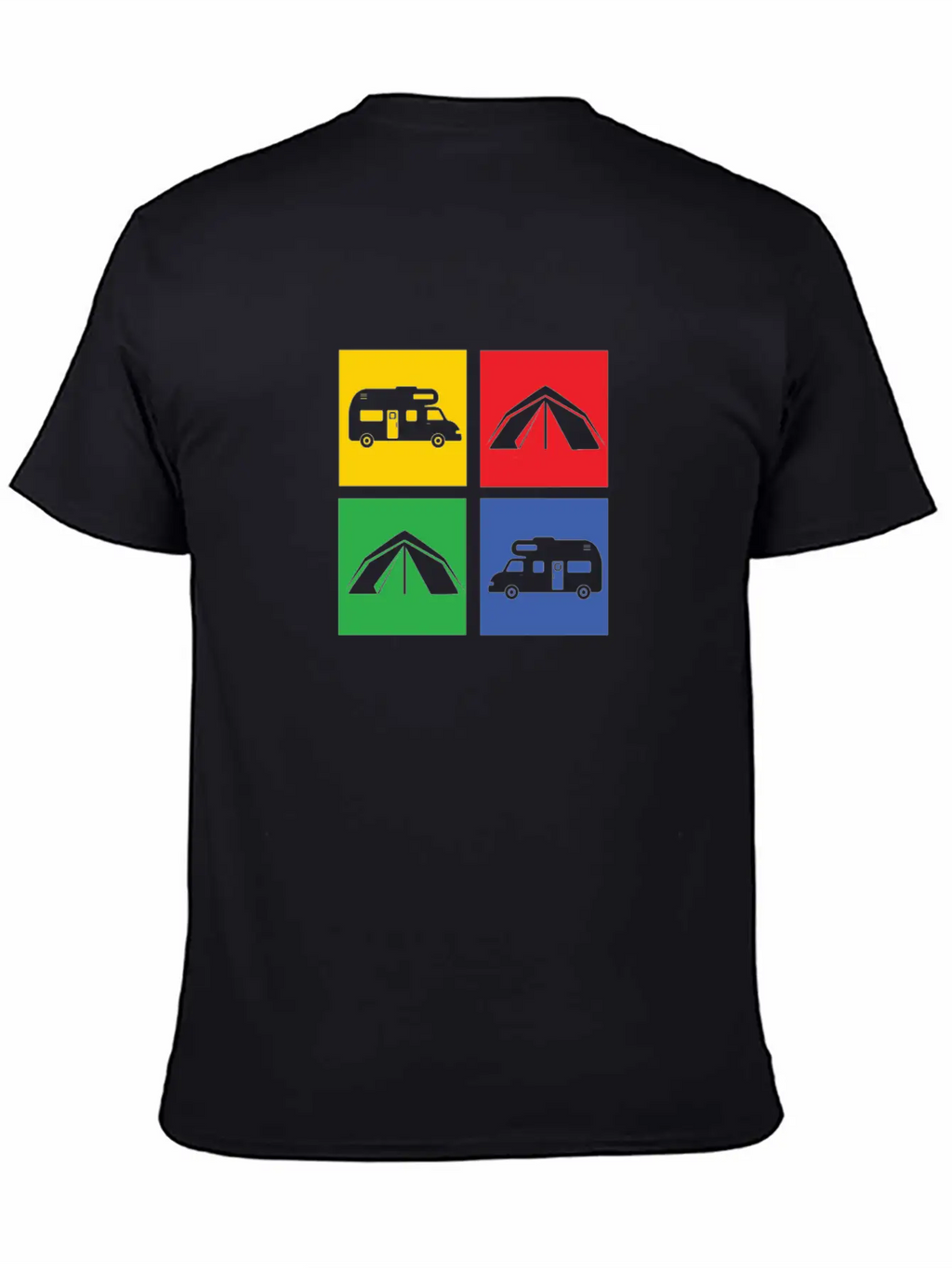 Camping Classic Cotton Tee – Unisex Comfort For Any Season