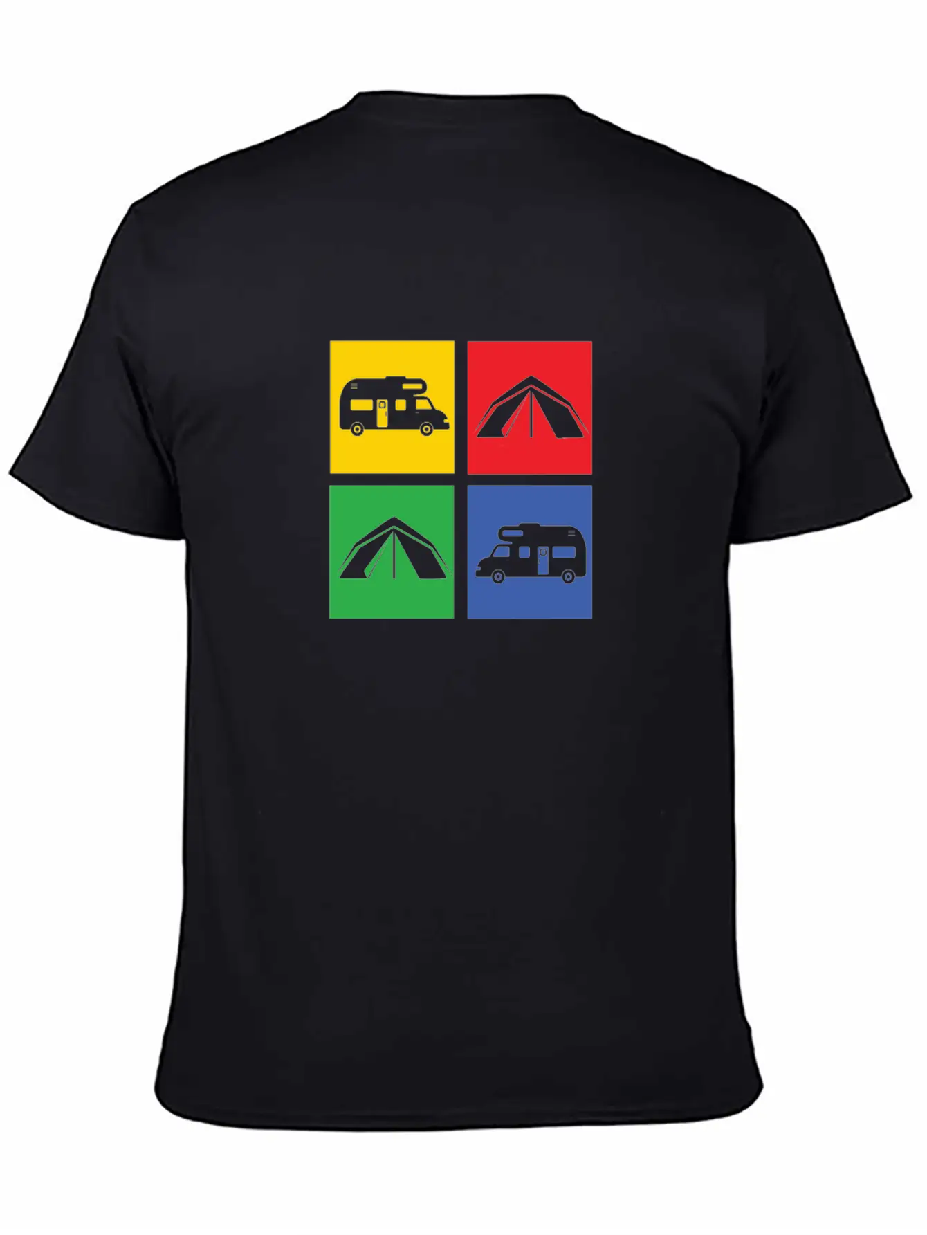 Camping Classic Cotton Tee – Unisex Comfort For Any Season