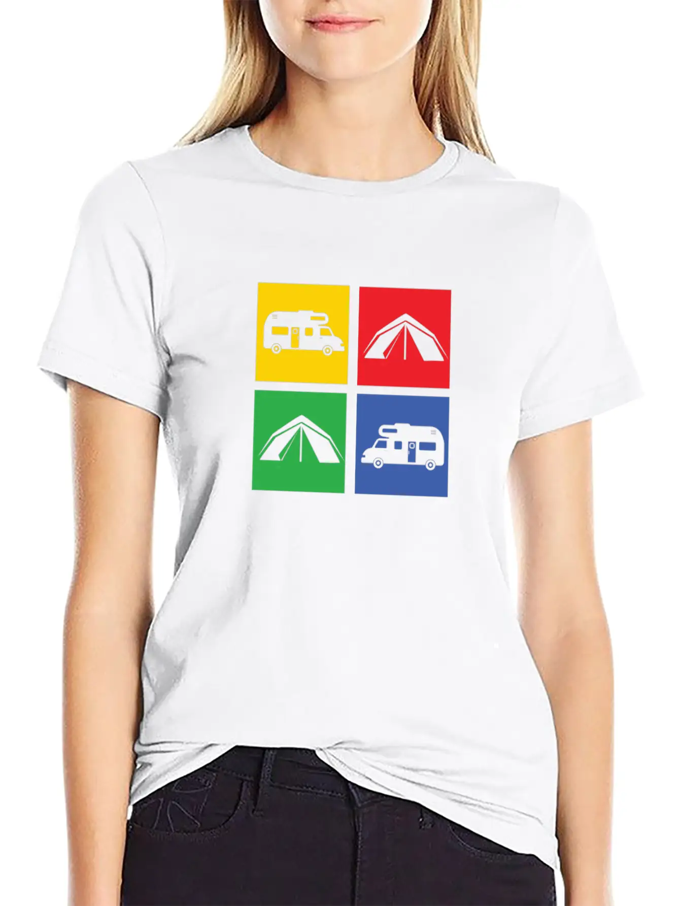 Camping Classic Cotton Tee – Unisex Comfort For Any Season