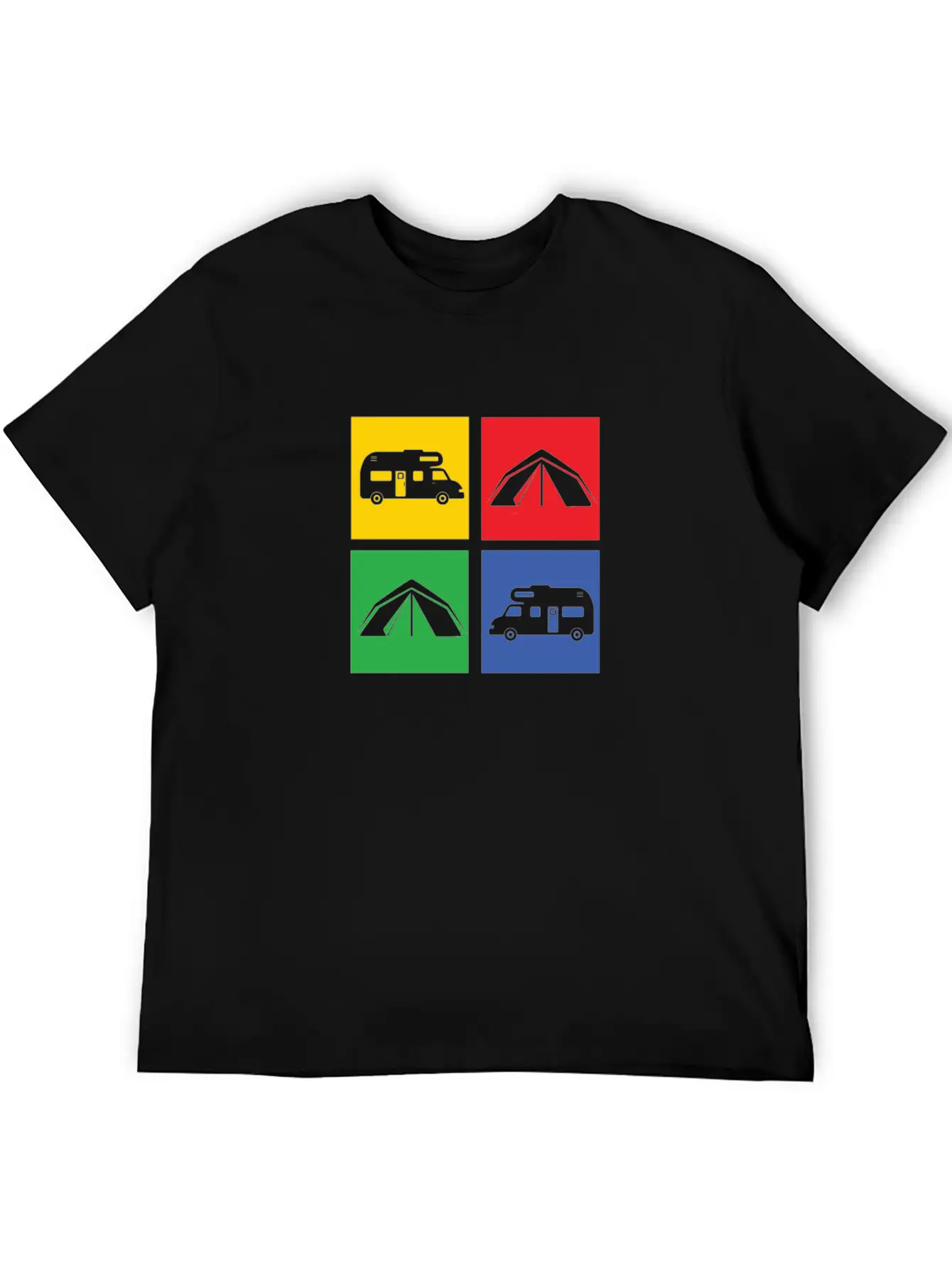 Camping Classic Cotton Tee – Unisex Comfort For Any Season