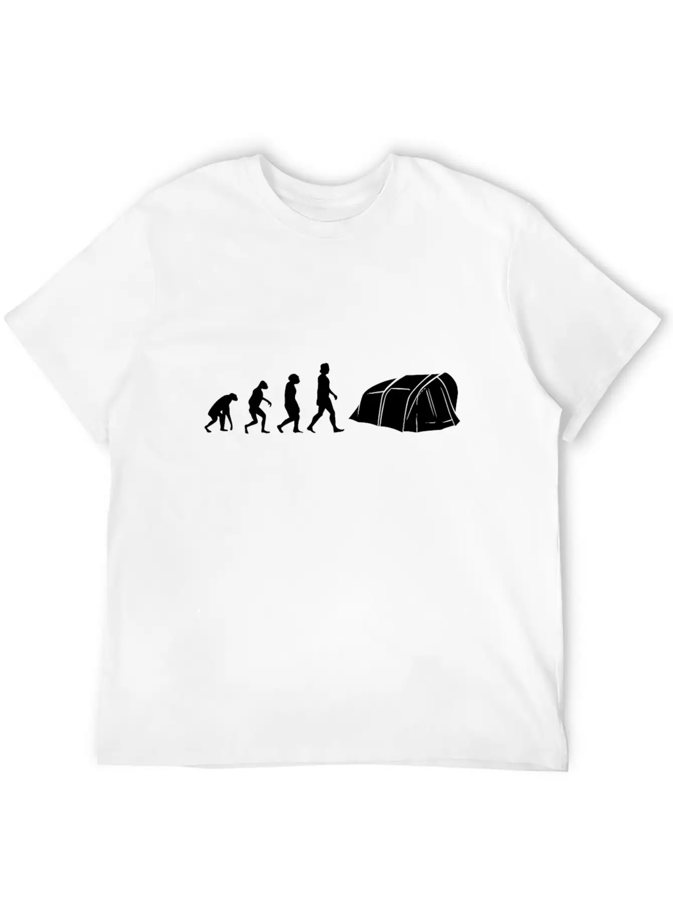 Camping Evolution Scouts Breathable Graphic T-Shirt – Perfect For Casual Days