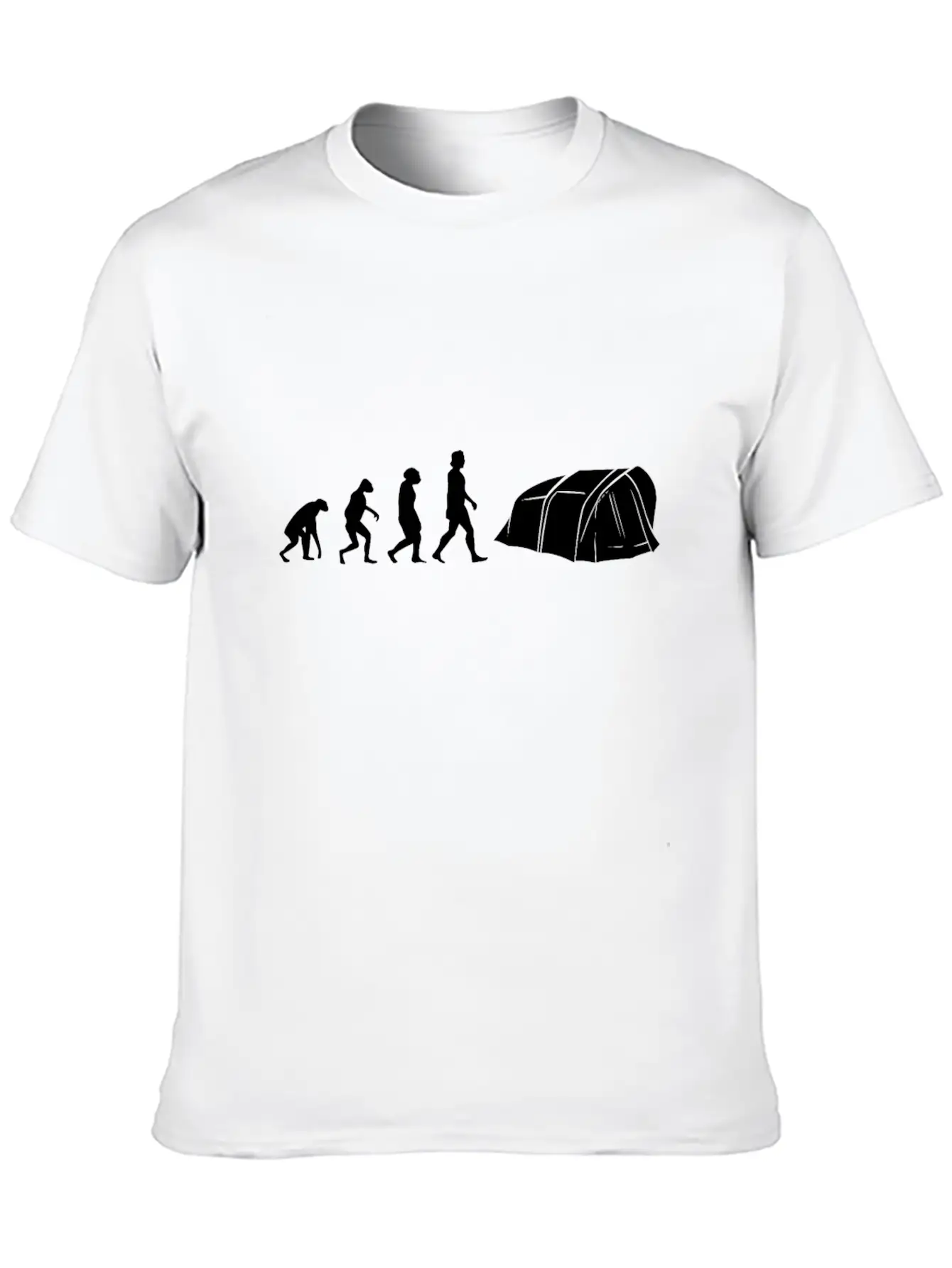 Camping Evolution Scouts Breathable Graphic T-Shirt – Perfect For Casual Days