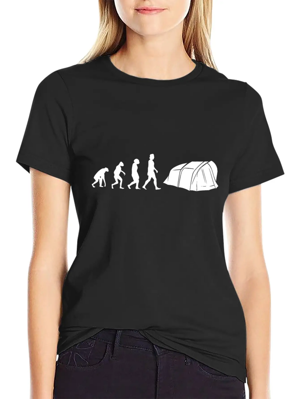 Camping Evolution Scouts Breathable Graphic T-Shirt – Perfect For Casual Days