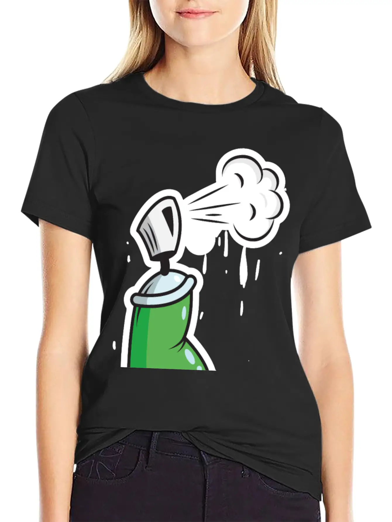 Can Breathable Graphic T-Shirt – Perfect For Casual Days