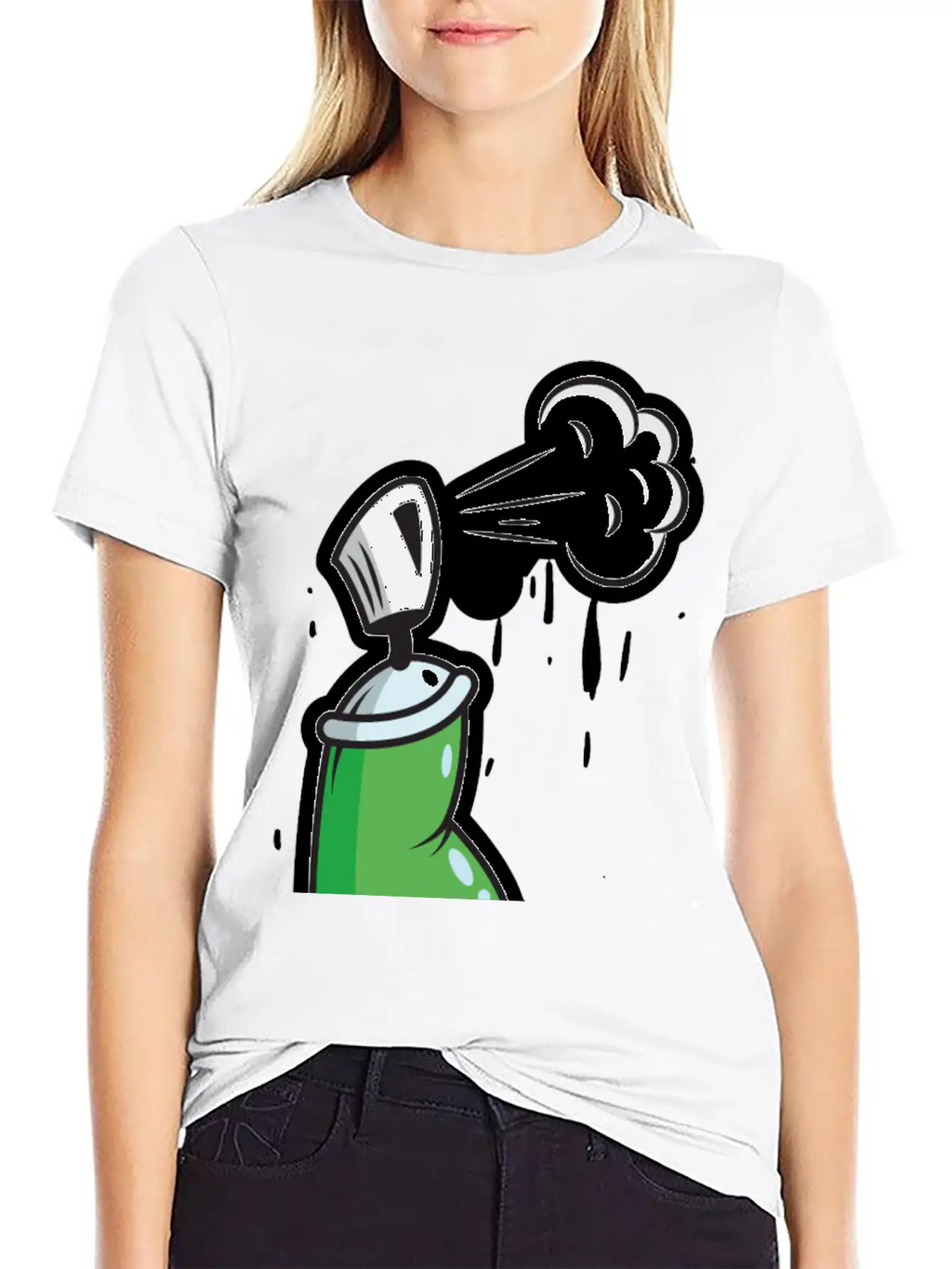 Can Breathable Graphic T-Shirt – Perfect For Casual Days