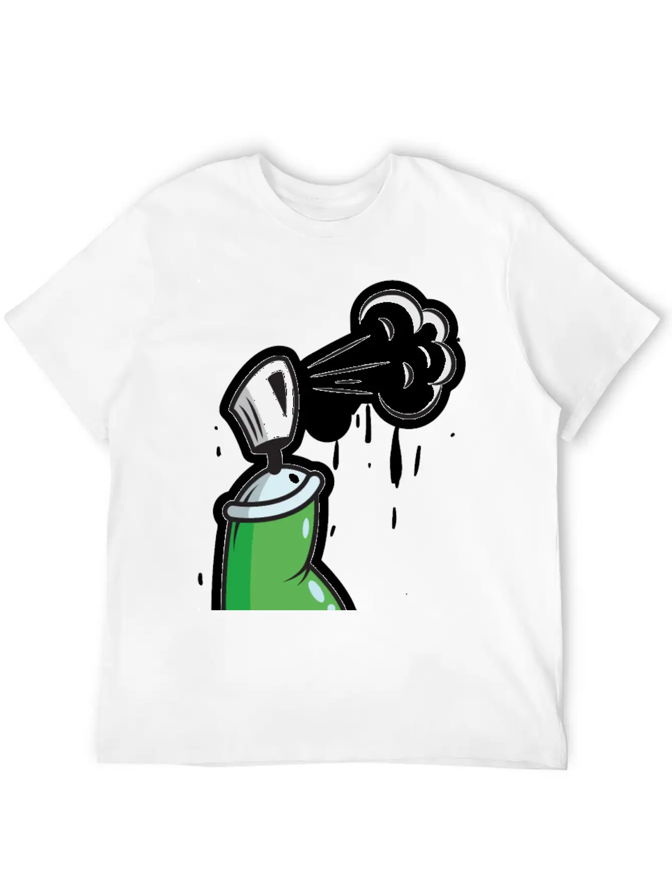 Can Breathable Graphic T-Shirt – Perfect For Casual Days