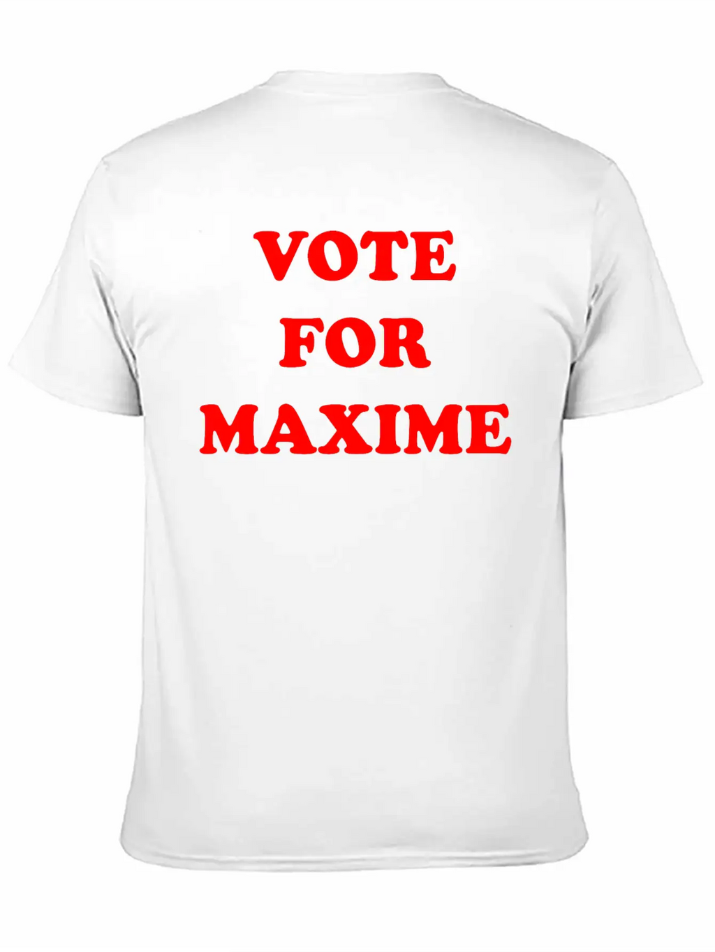 CANADA ELECTION - VOTE FOR MAXIME Basic Graphic T-Shirt – Daily Comfort In Soft Cotton