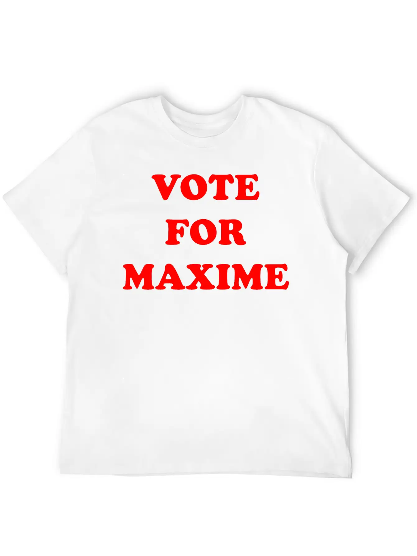 CANADA ELECTION - VOTE FOR MAXIME Basic Graphic T-Shirt – Daily Comfort In Soft Cotton