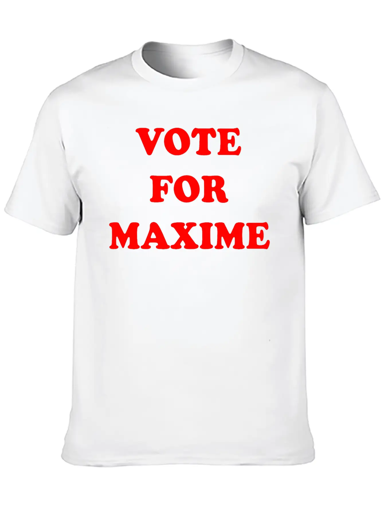 CANADA ELECTION - VOTE FOR MAXIME Basic Graphic T-Shirt – Daily Comfort In Soft Cotton