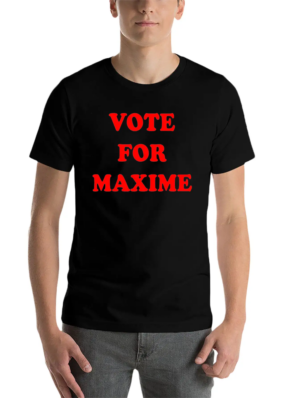CANADA ELECTION - VOTE FOR MAXIME Basic Graphic T-Shirt – Daily Comfort In Soft Cotton