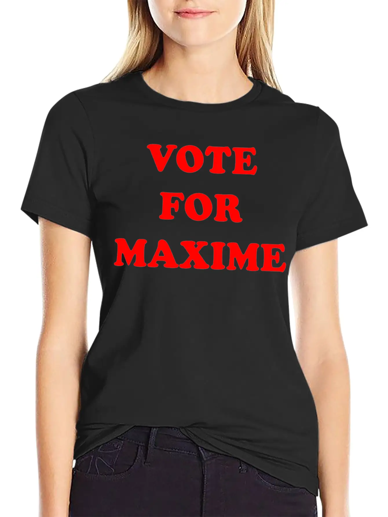 CANADA ELECTION - VOTE FOR MAXIME Basic Graphic T-Shirt – Daily Comfort In Soft Cotton
