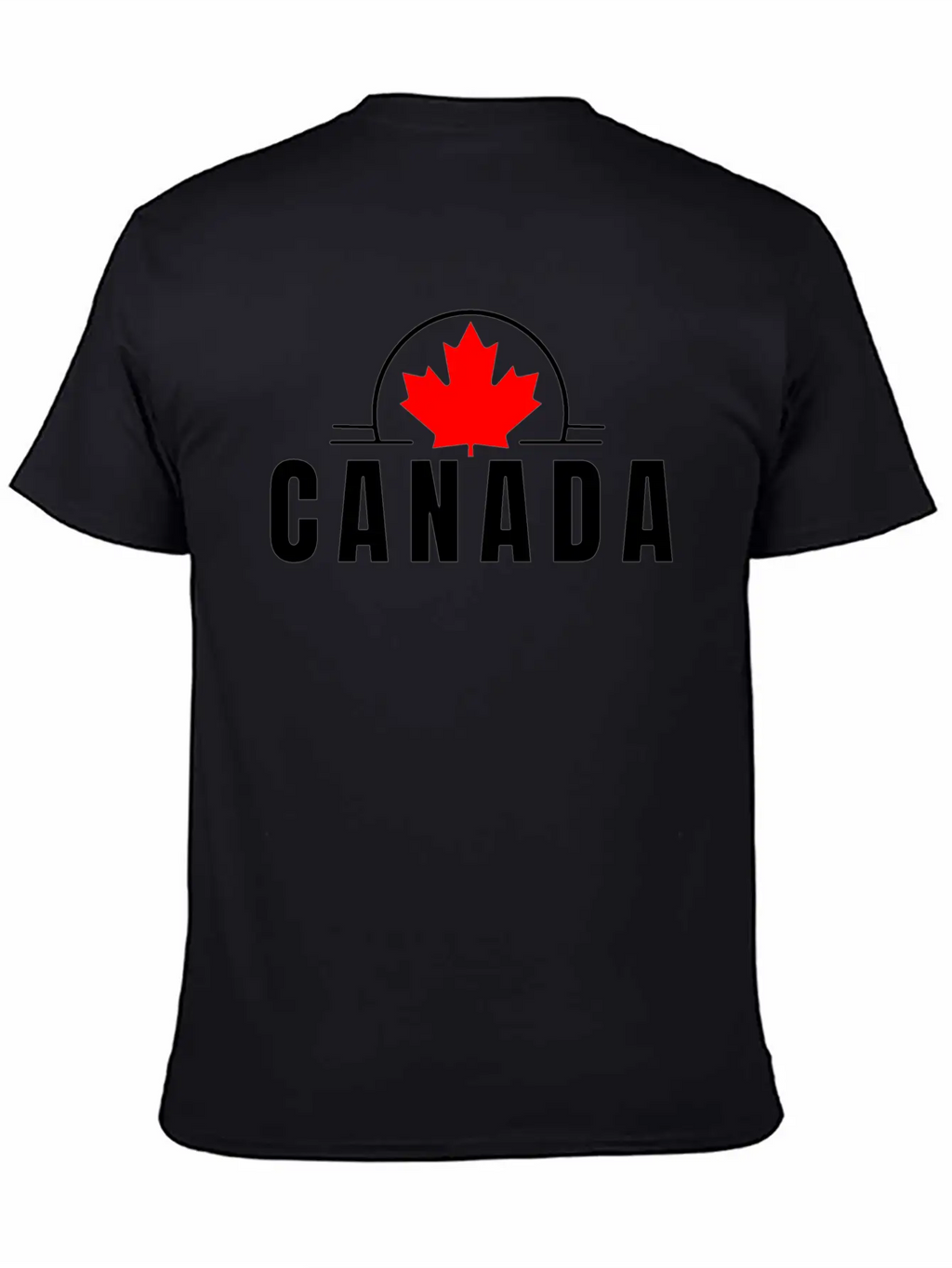 Canada Maple Leaf Design Timeless Short Sleeve Tee – Comfy And Minimalist Design
