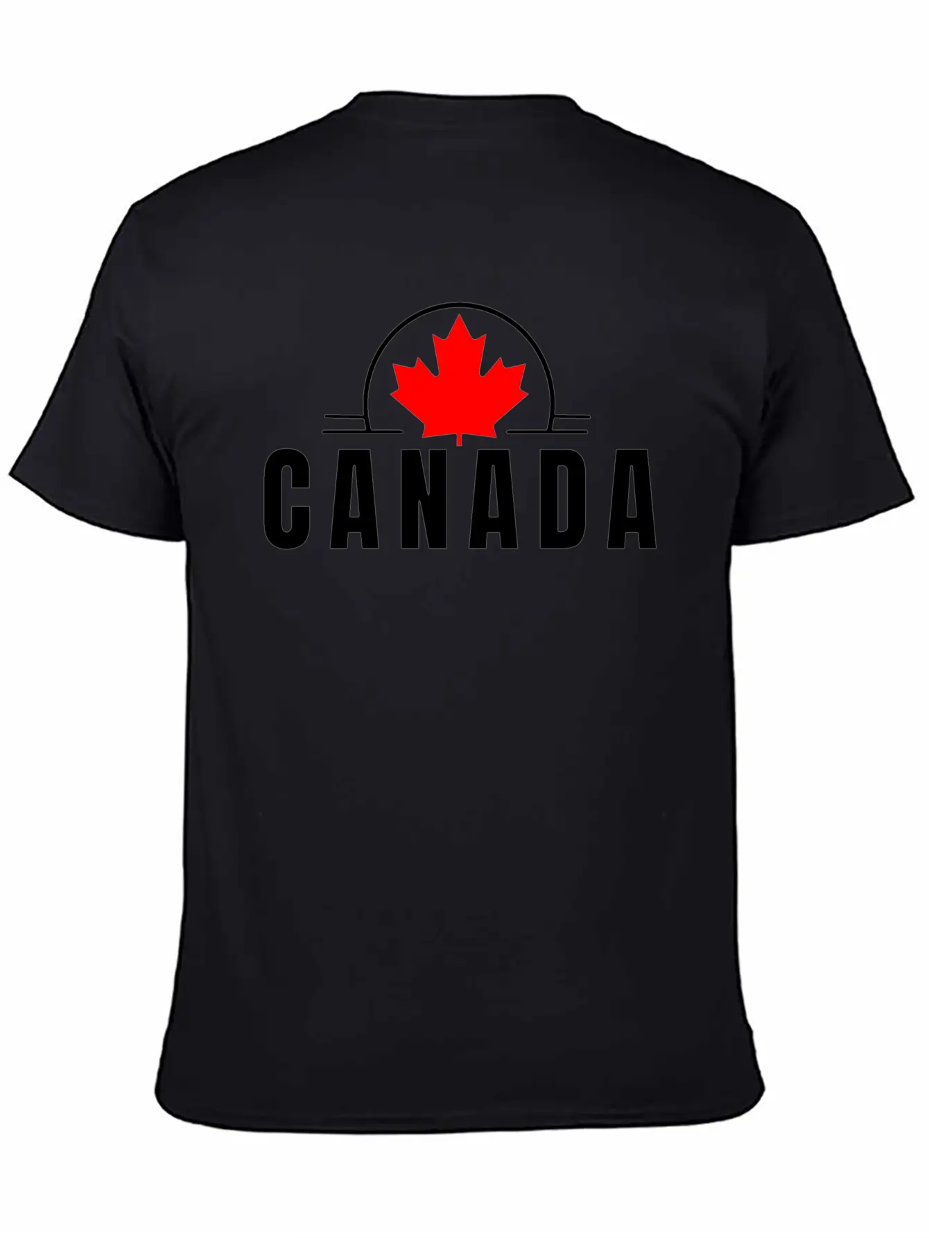Canada Maple Leaf Design Timeless Short Sleeve Tee – Comfy And Minimalist Design