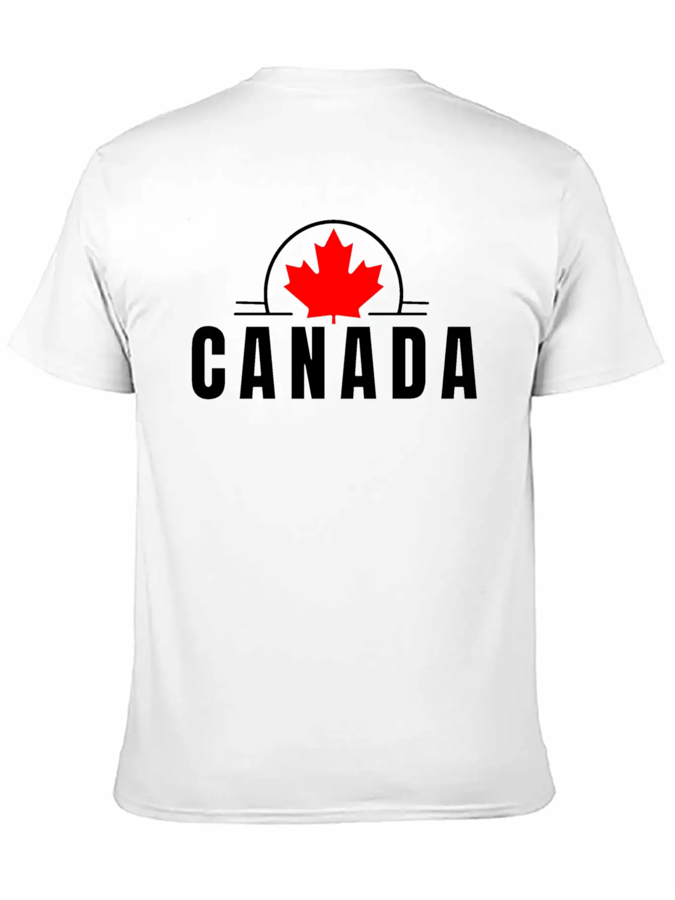 Canada Maple Leaf Design Timeless Short Sleeve Tee – Comfy And Minimalist Design
