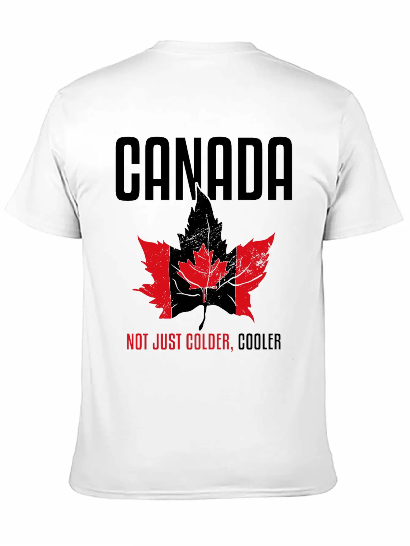 Canadian Funny Quotes Cooler Colder Vintage Timeless Short Sleeve Tee – Comfy And Minimalist Design