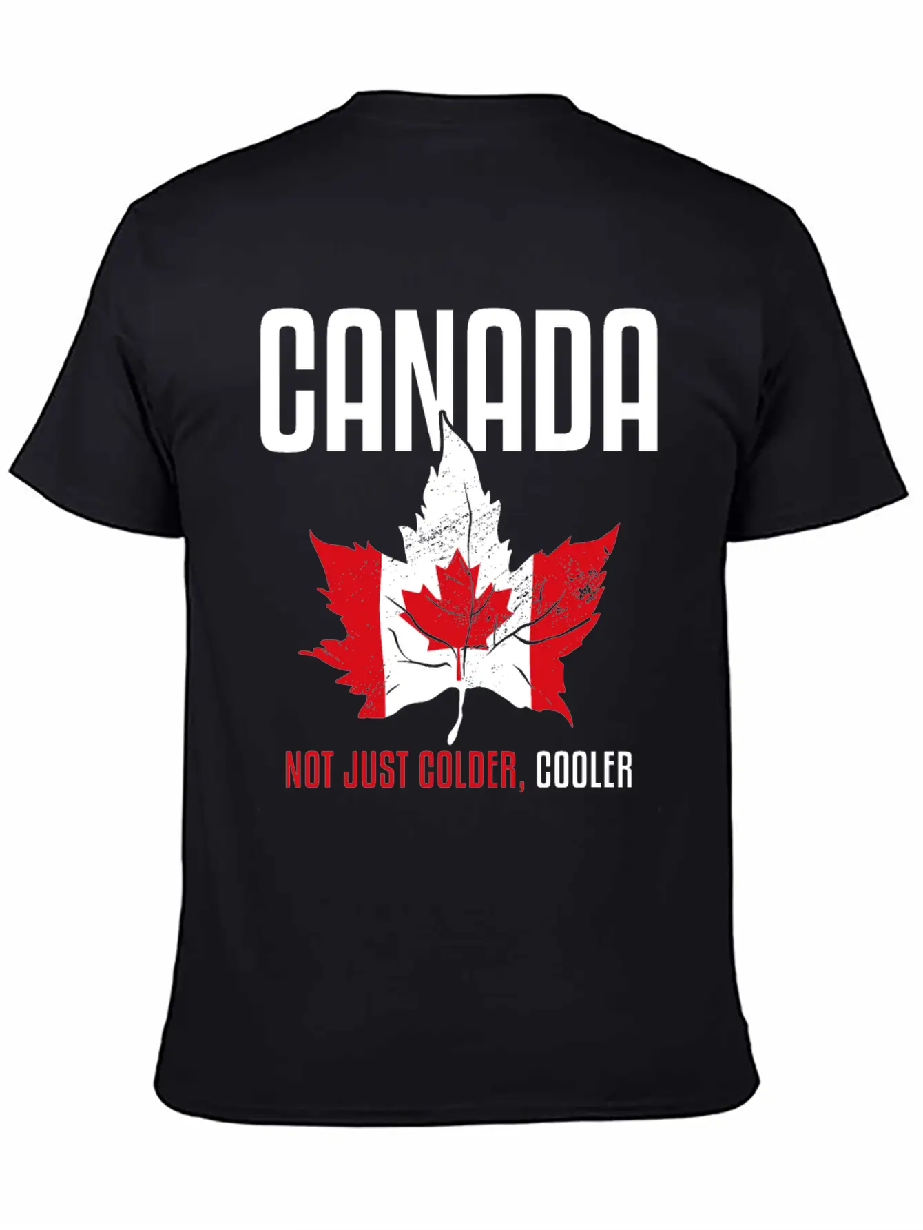 Canadian Funny Quotes Cooler Colder Vintage Timeless Short Sleeve Tee – Comfy And Minimalist Design