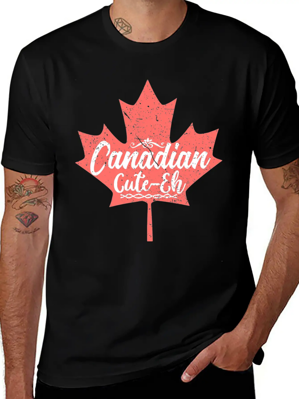 Canadian Leaf Classic Cotton Tee – Unisex Comfort For Any Season
