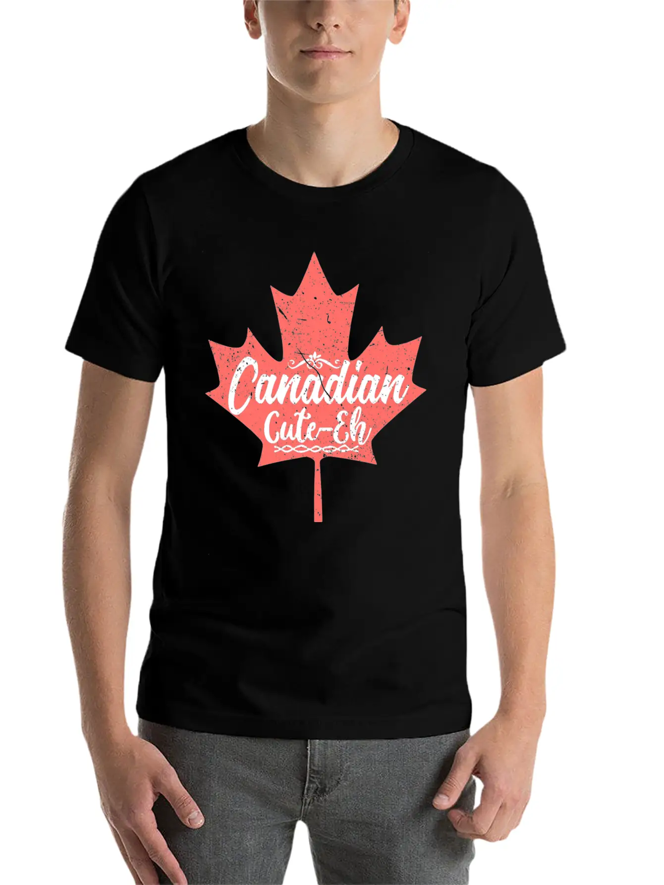 Canadian Leaf Classic Cotton Tee – Unisex Comfort For Any Season