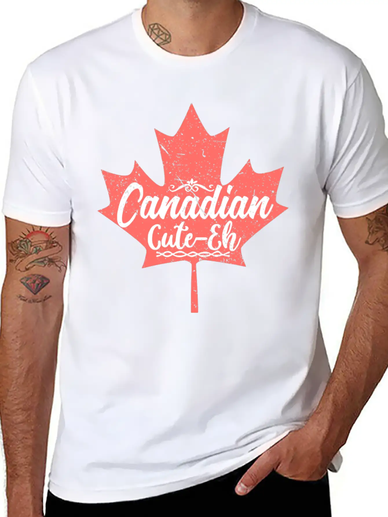 Canadian Leaf Classic Cotton Tee – Unisex Comfort For Any Season