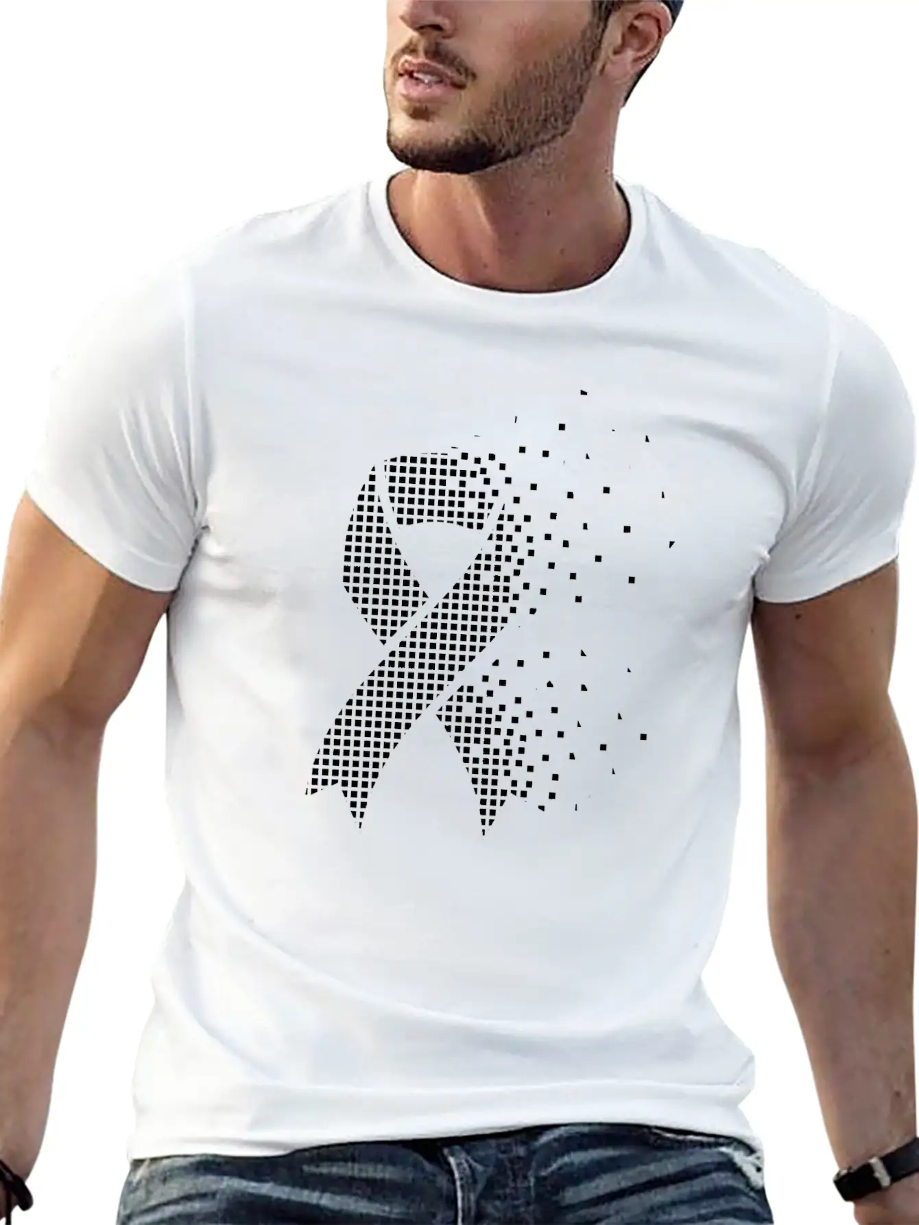 Cancer Cube Style Relaxed Everyday Tee – Lightweight And Durable Cotton