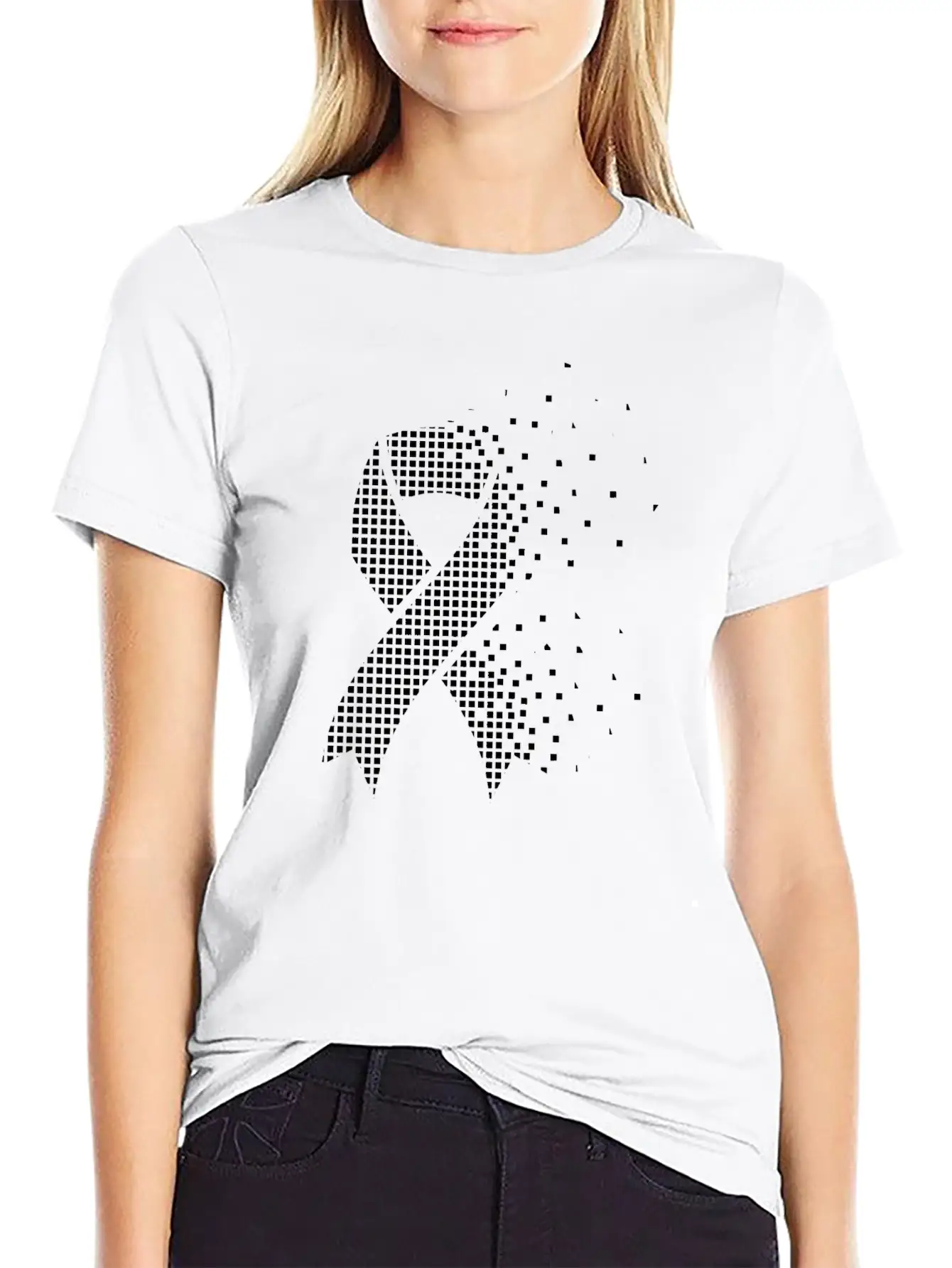 Cancer Cube Style Relaxed Everyday Tee – Lightweight And Durable Cotton