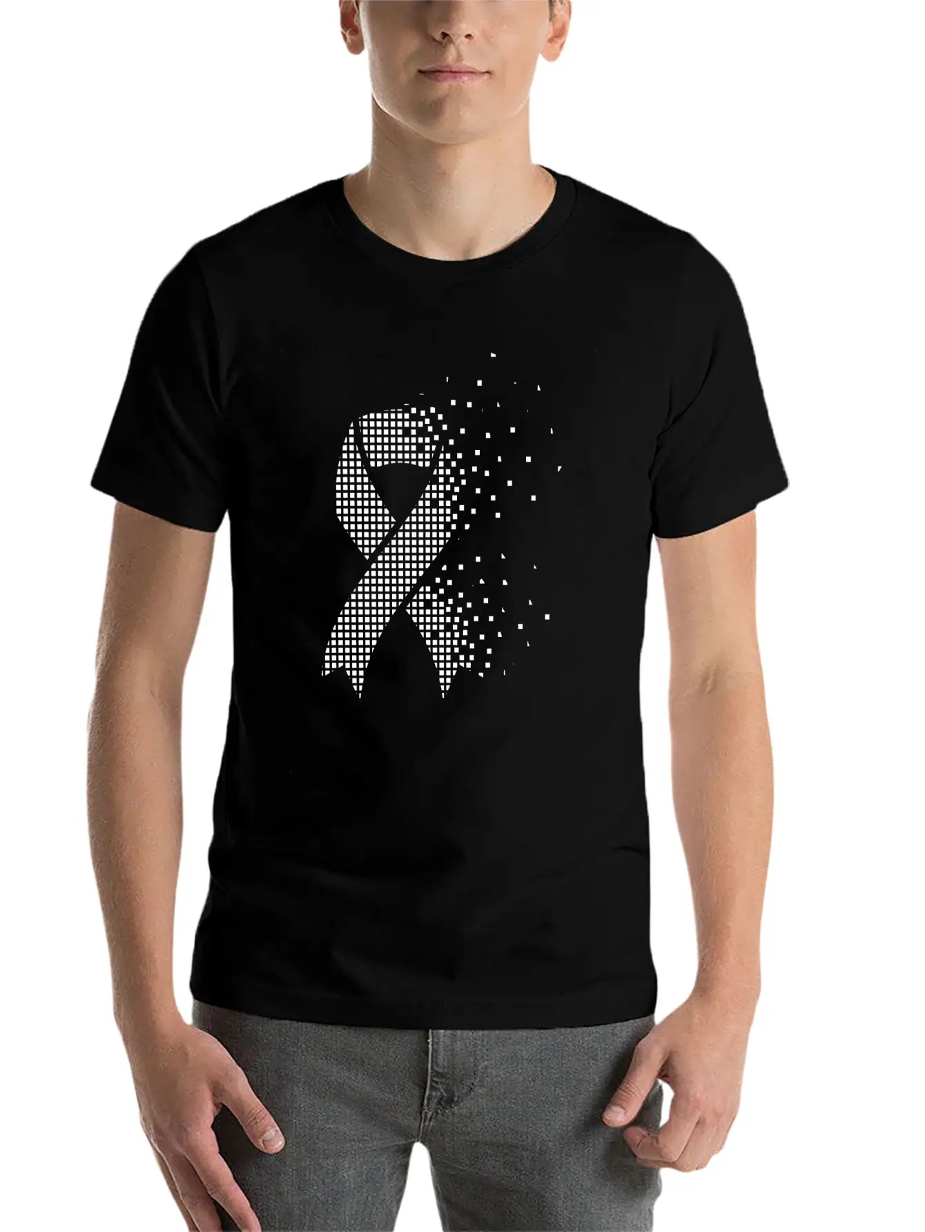 Cancer Cube Style Relaxed Everyday Tee – Lightweight And Durable Cotton