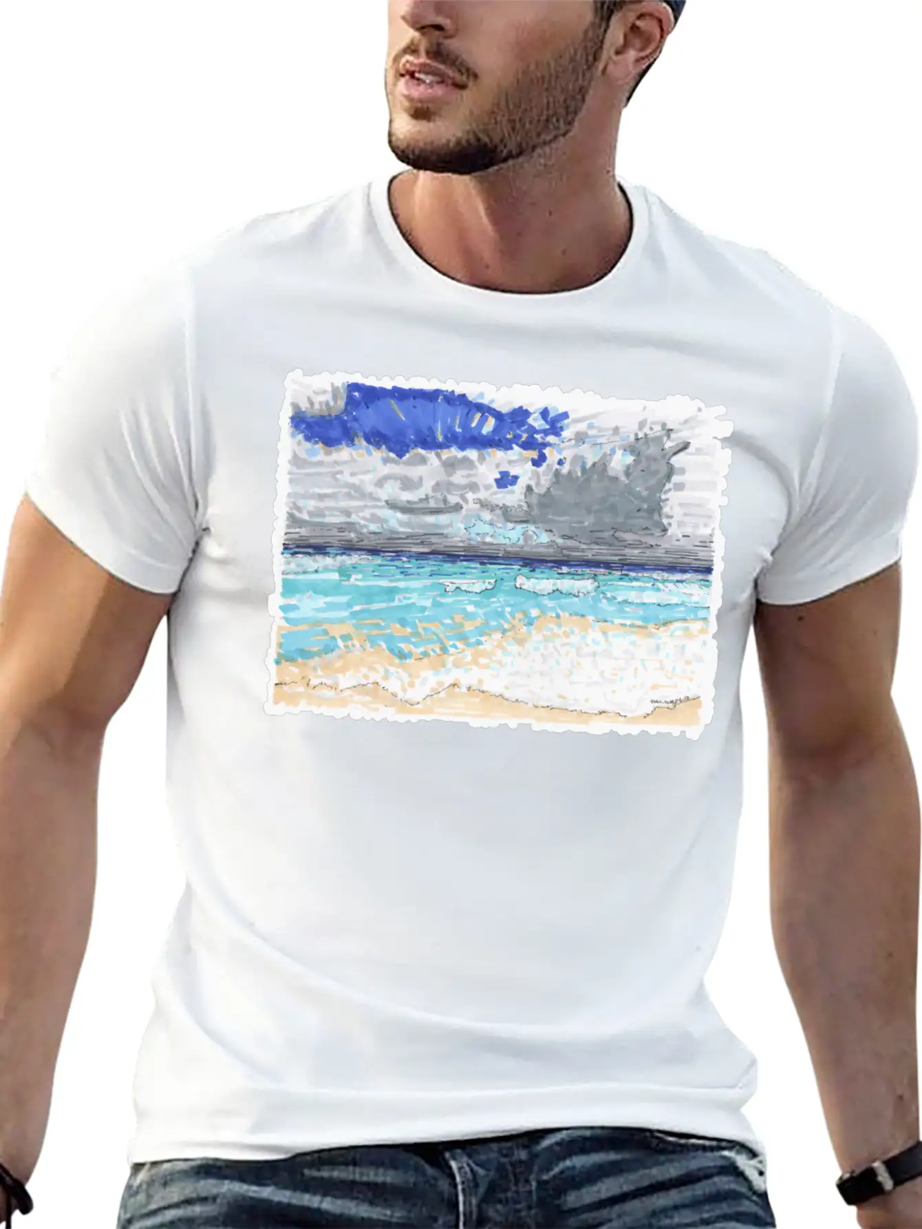 Cancun Beach Essential Cotton Tee For Daily Outfits – Unisex Style