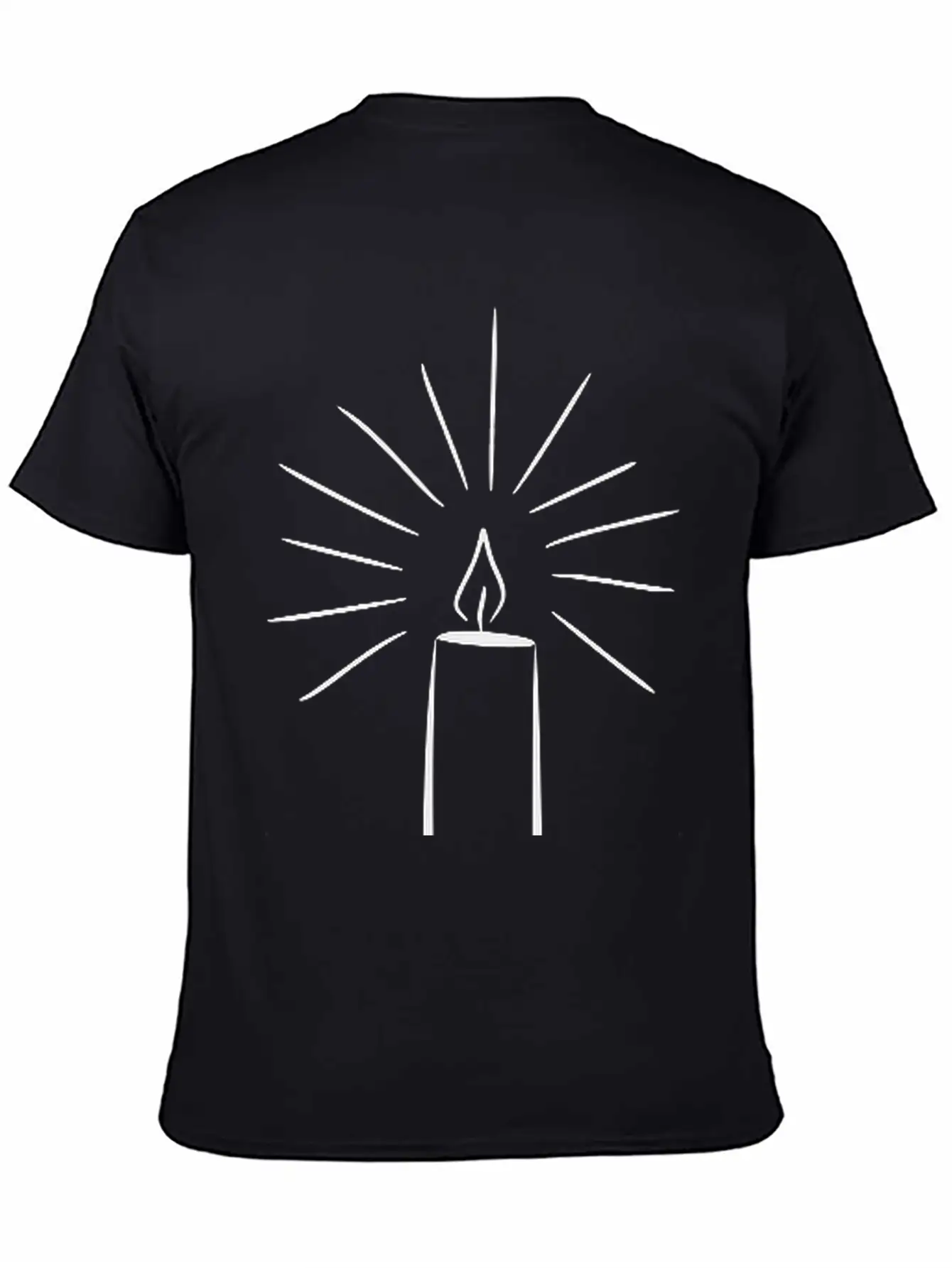 Candle 3 Basic Graphic T-Shirt – Daily Comfort In Soft Cotton