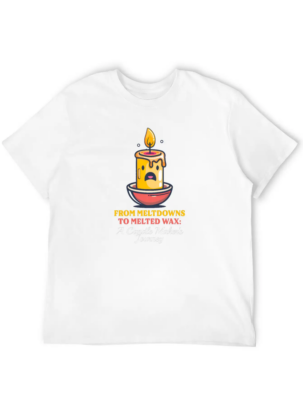 Candle Making From Meltdowns To Melted Wax Relaxed Everyday Tee – Lightweight And Durable Cotton