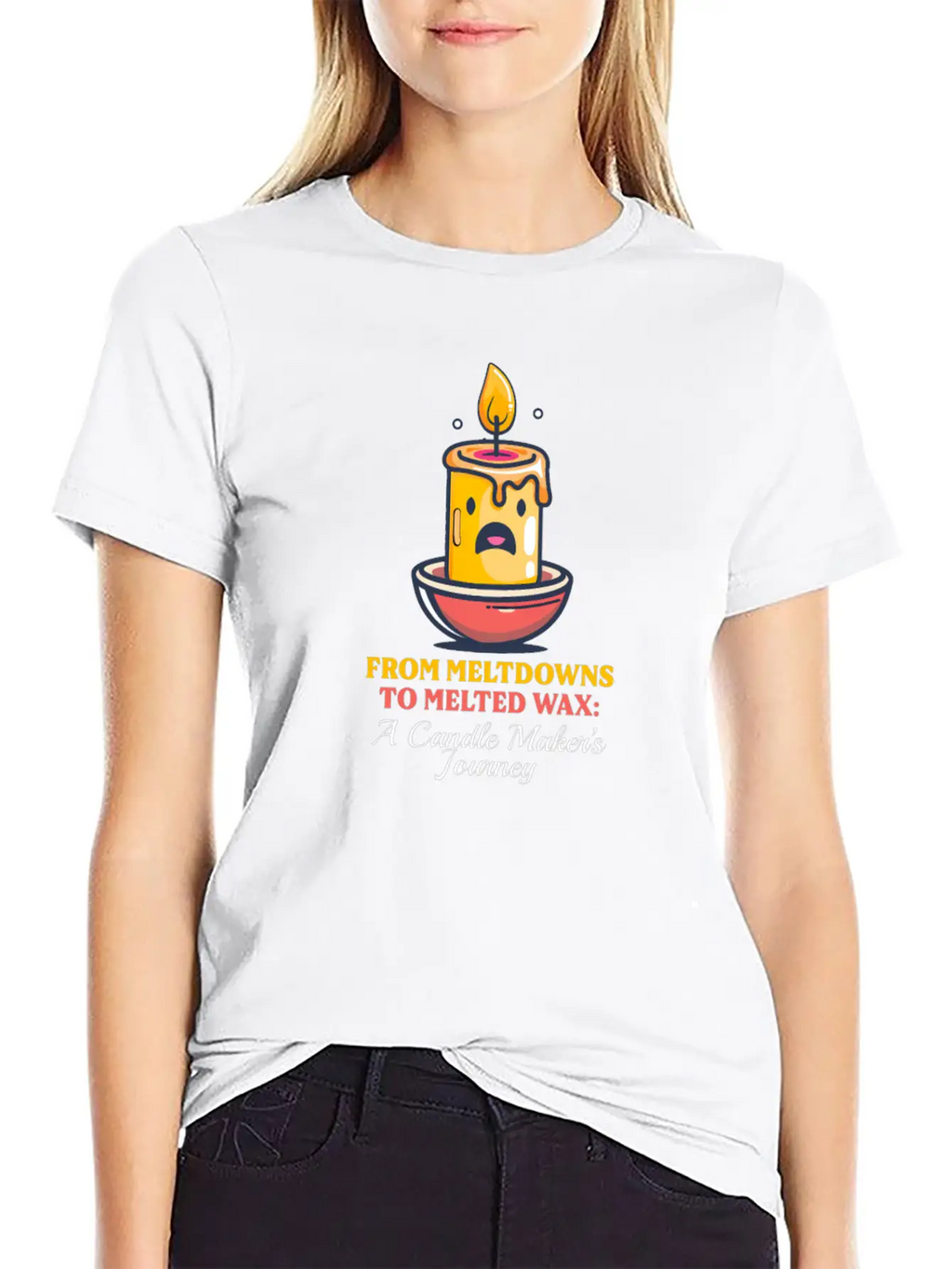 Candle Making From Meltdowns To Melted Wax Relaxed Everyday Tee – Lightweight And Durable Cotton