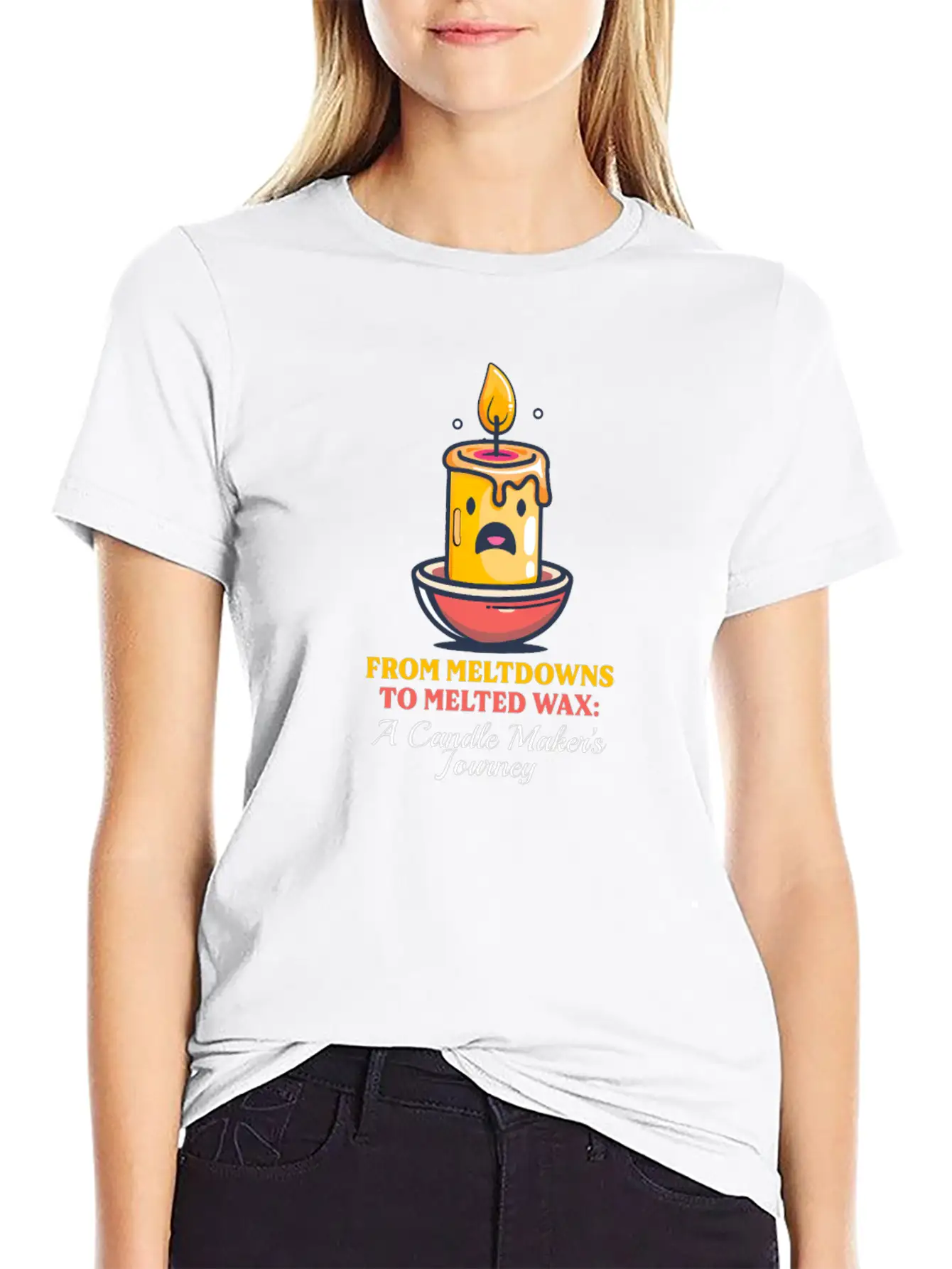 Candle Making From Meltdowns To Melted Wax Relaxed Everyday Tee – Lightweight And Durable Cotton