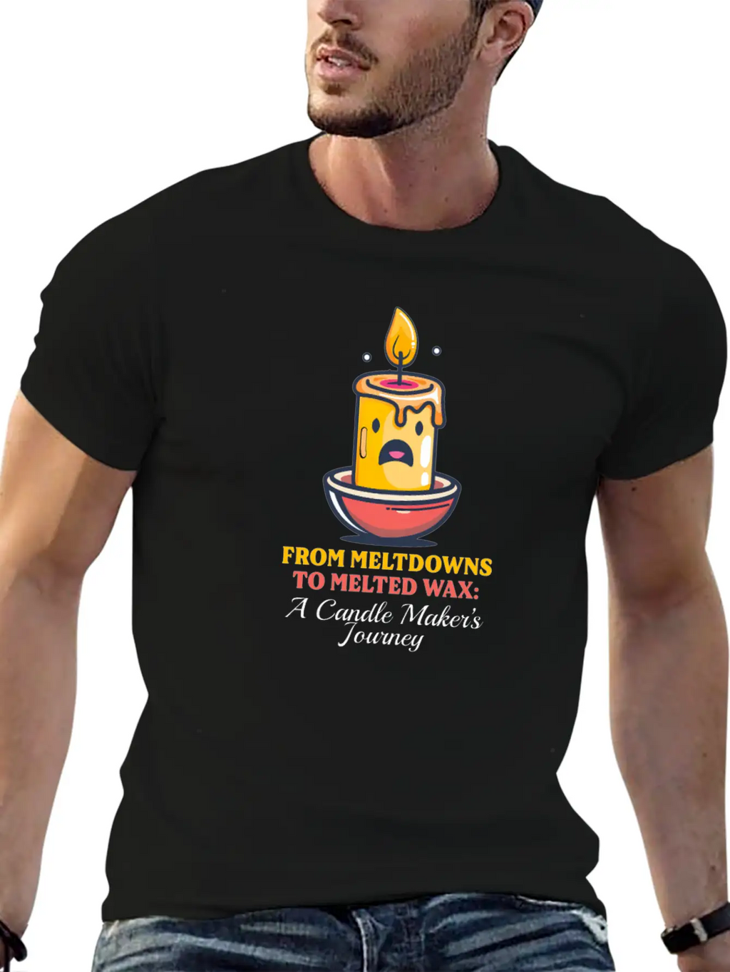 Candle Making From Meltdowns To Melted Wax Relaxed Everyday Tee – Lightweight And Durable Cotton