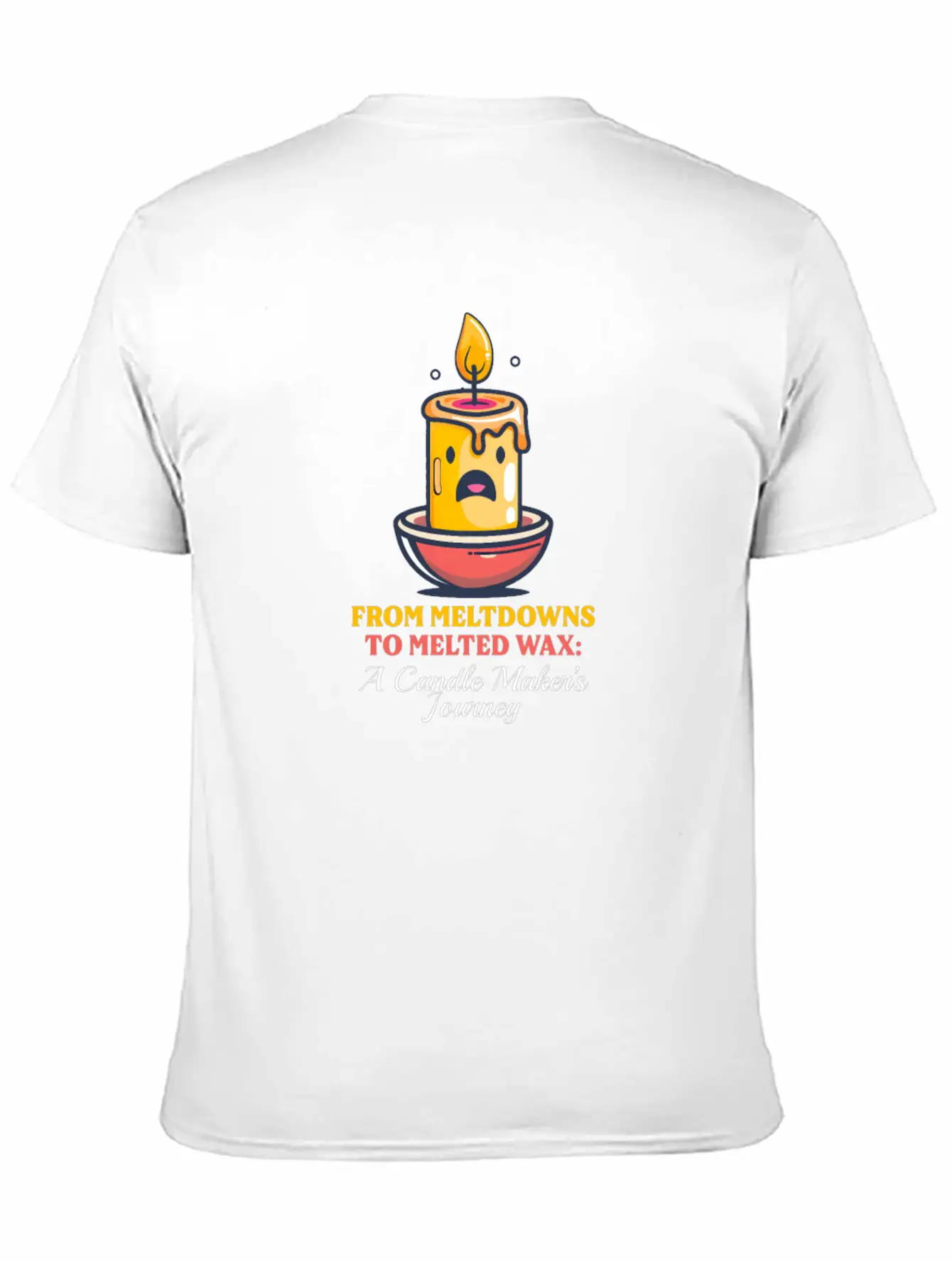 Candle Making From Meltdowns To Melted Wax Relaxed Everyday Tee – Lightweight And Durable Cotton