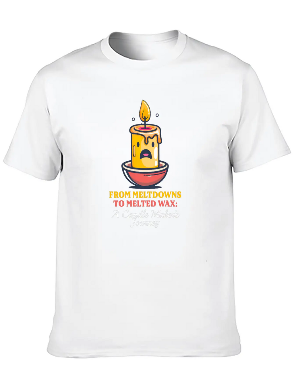 Candle Making From Meltdowns To Melted Wax Relaxed Everyday Tee – Lightweight And Durable Cotton