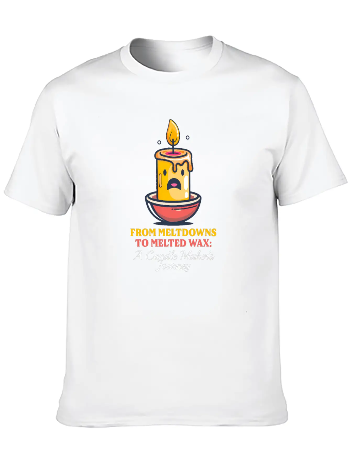 Candle Making From Meltdowns To Melted Wax Relaxed Everyday Tee – Lightweight And Durable Cotton
